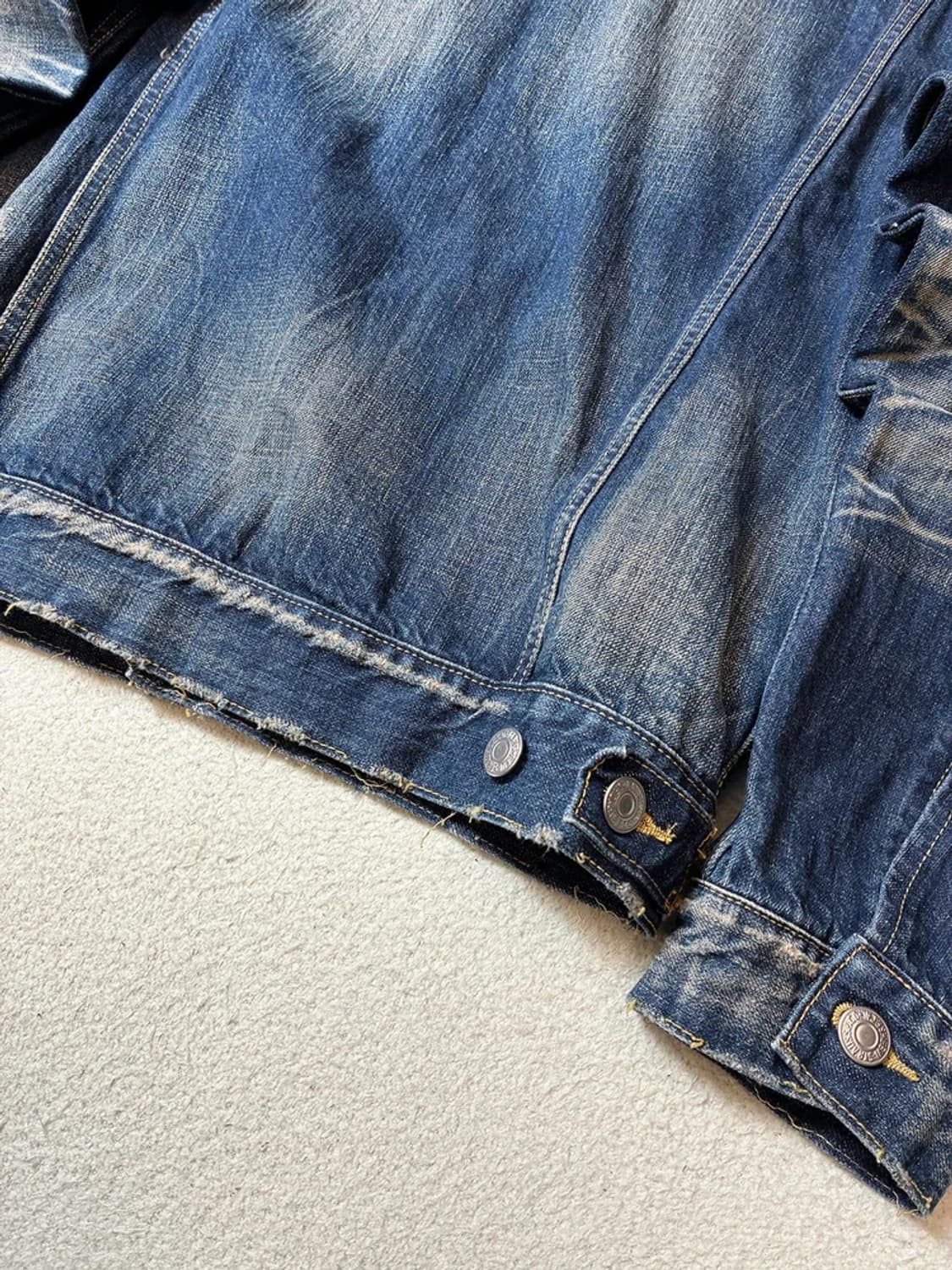 리바이스 70505 3세대 에이징 데님 트러커 자켓 PN7807 상품이미지8