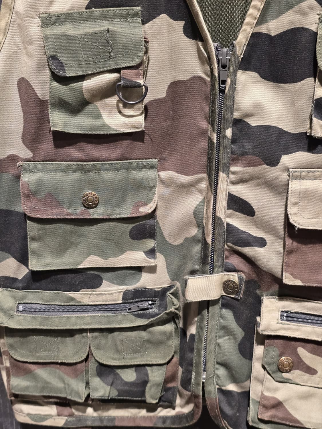 90s French Army F2 CCE Camo Vest 상품이미지2