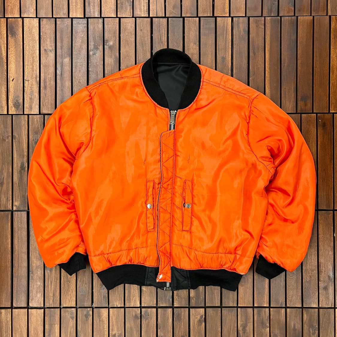 (XL) 90s 독일 MA-1 항공 점퍼 자켓 상품이미지4