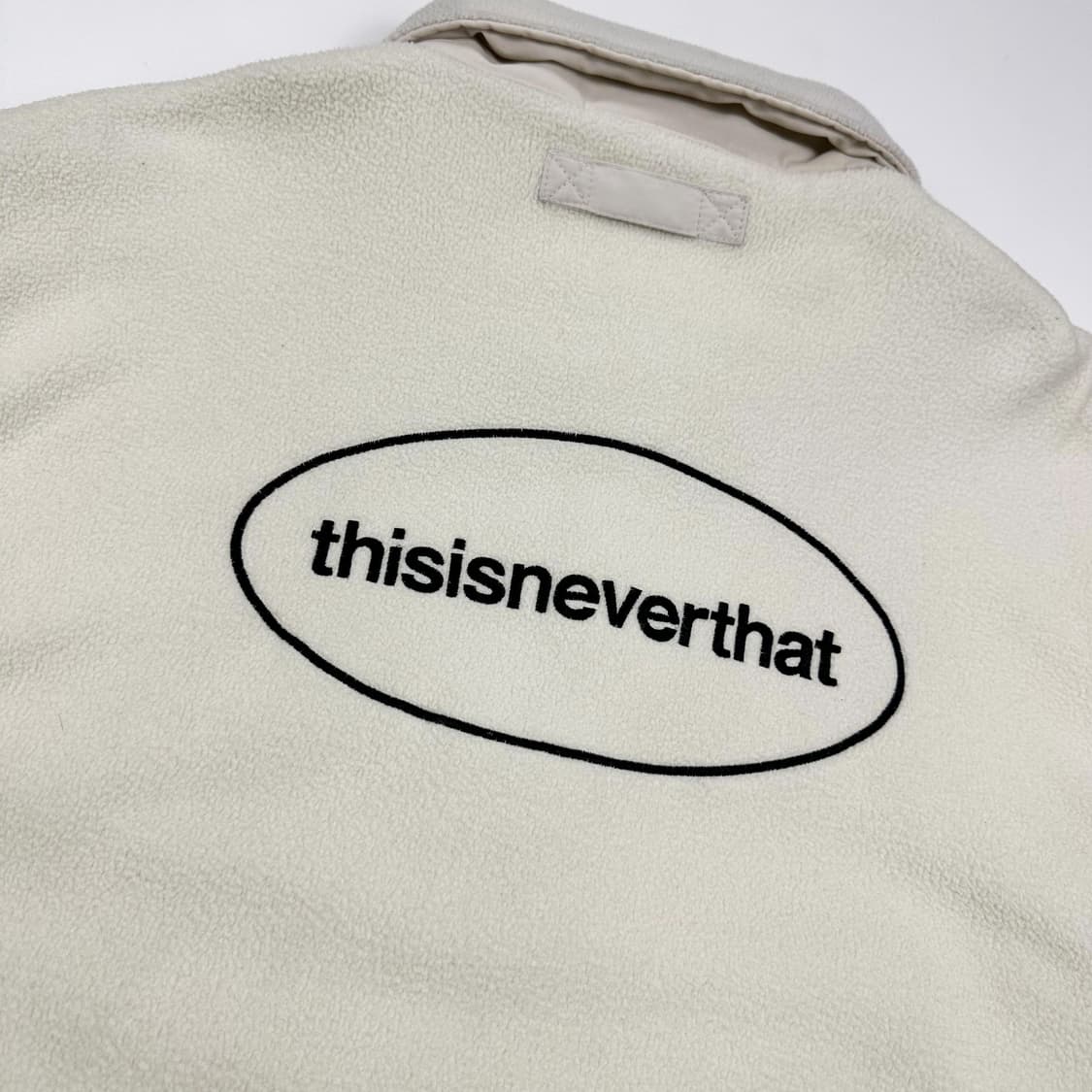 디스이즈네버댓 디네댓 폴라텍 플리스자켓 아이보리 L 상품이미지4