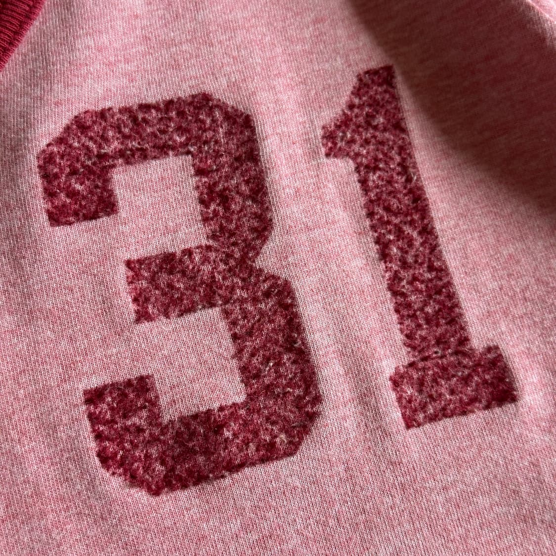 Back Number cotton ringer 1/2 tee 상품이미지4