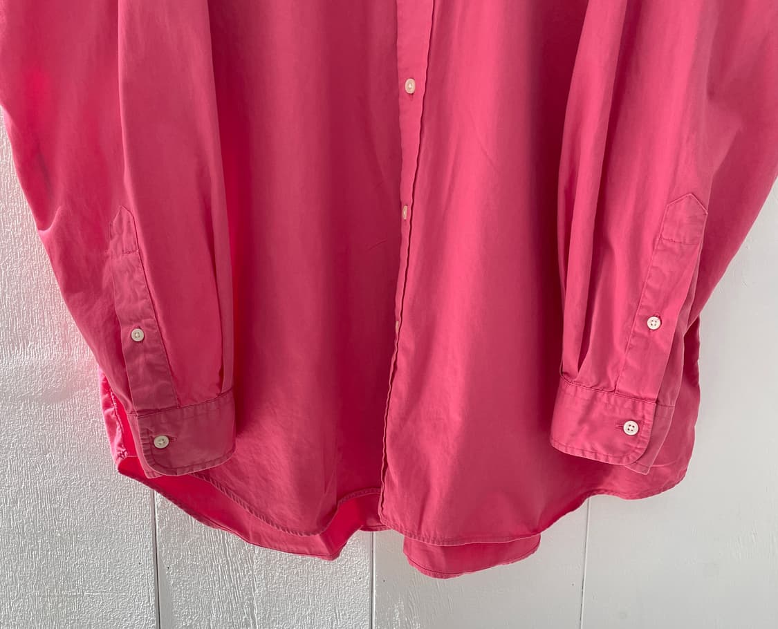 랄프로렌 핑크 옥스포드 셔츠 2XLT 빅사이즈 상품이미지5
