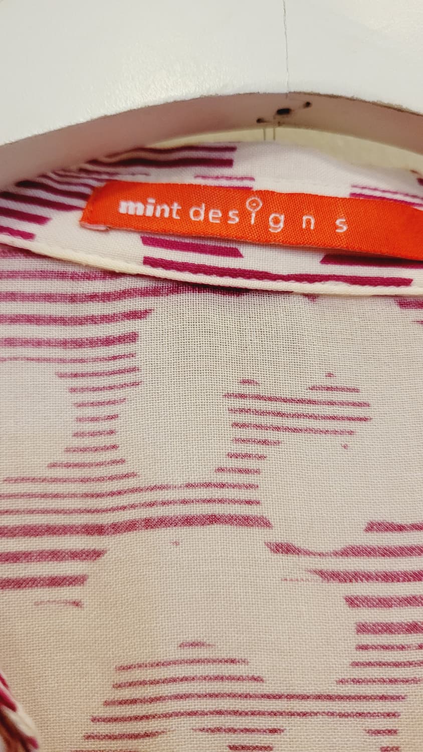 mint designs 유니크 셔츠.le 연베이지 스티치 팬츠 상품이미지3