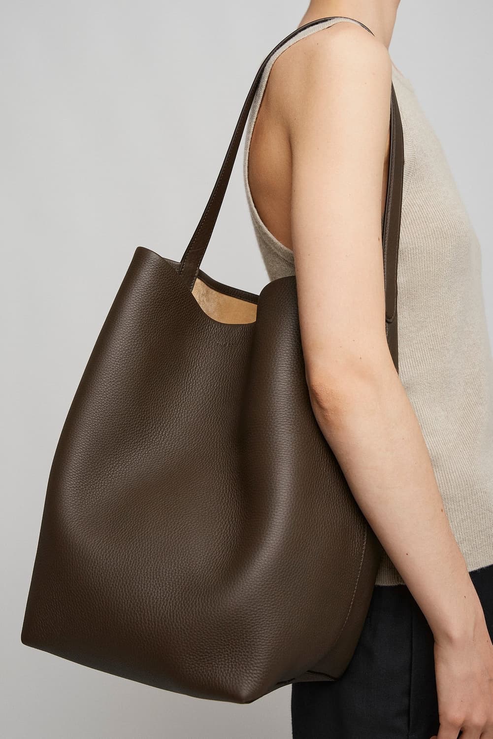 더로우 파크백 라지 N/S Park/딥 브라운 상품이미지2