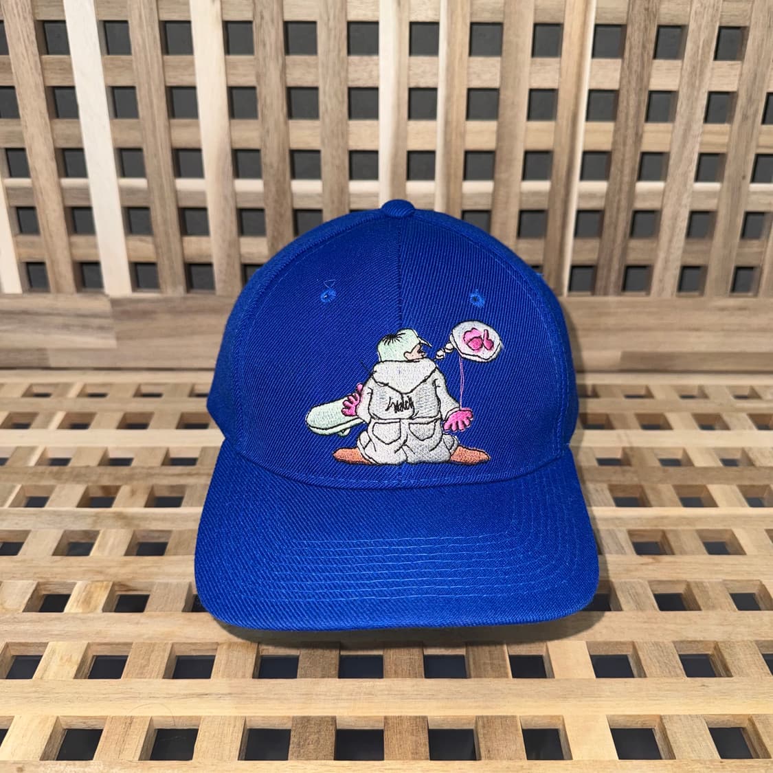 90s 힙합 그래피티 자수 볼캡 상품이미지2