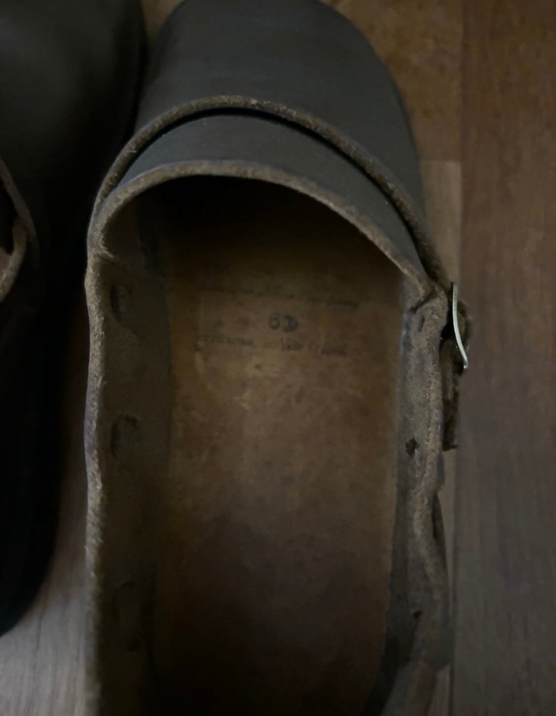 오로라슈즈 미들 잉글리시 비브람 브라운 상품이미지5