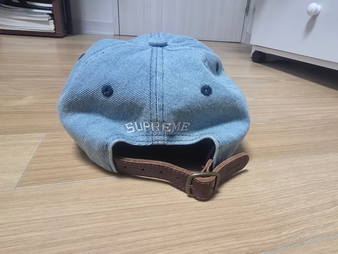 슈프림 x 버버리 6패널 캡 데님 상품이미지2