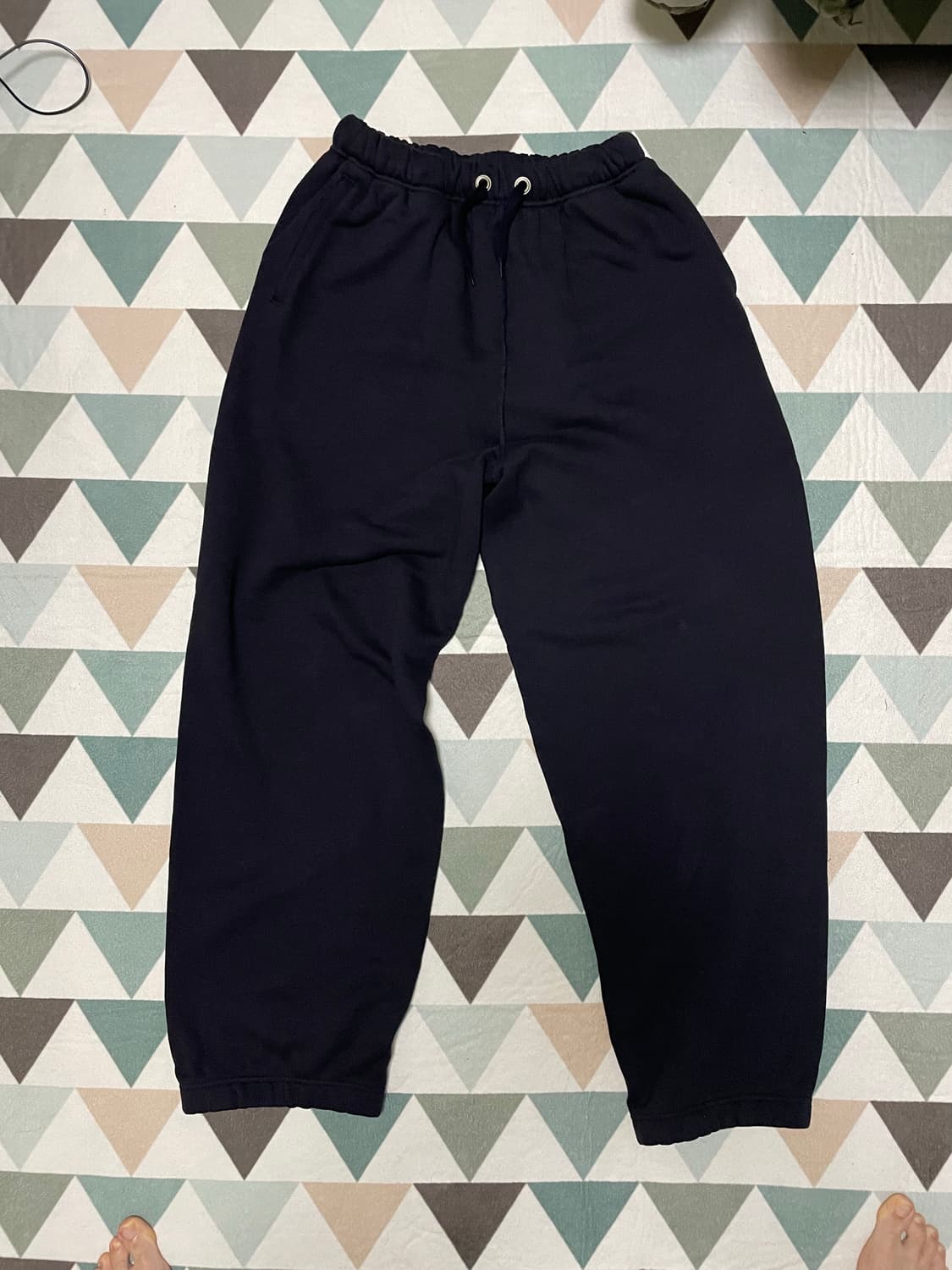 토마스모어 미드웨이트 스웻팬츠 차콜 네이비 상품이미지1