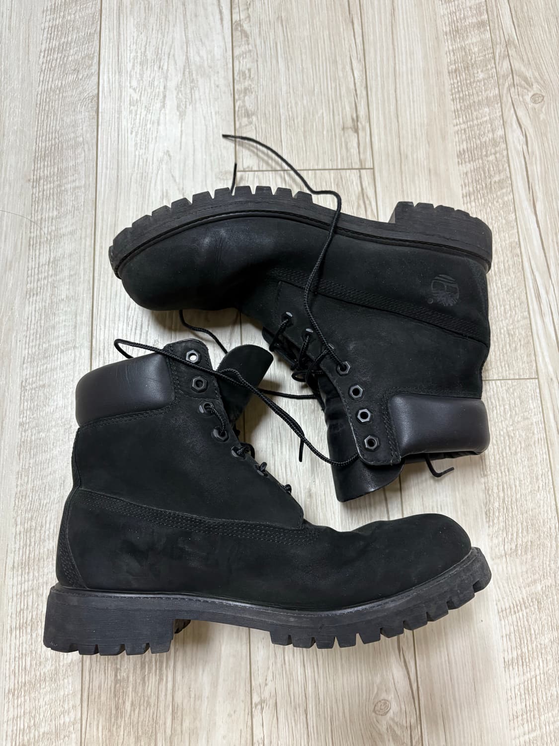 팀버랜드 프리미엄 6인치 워커 부츠 275 블랙 상품이미지3