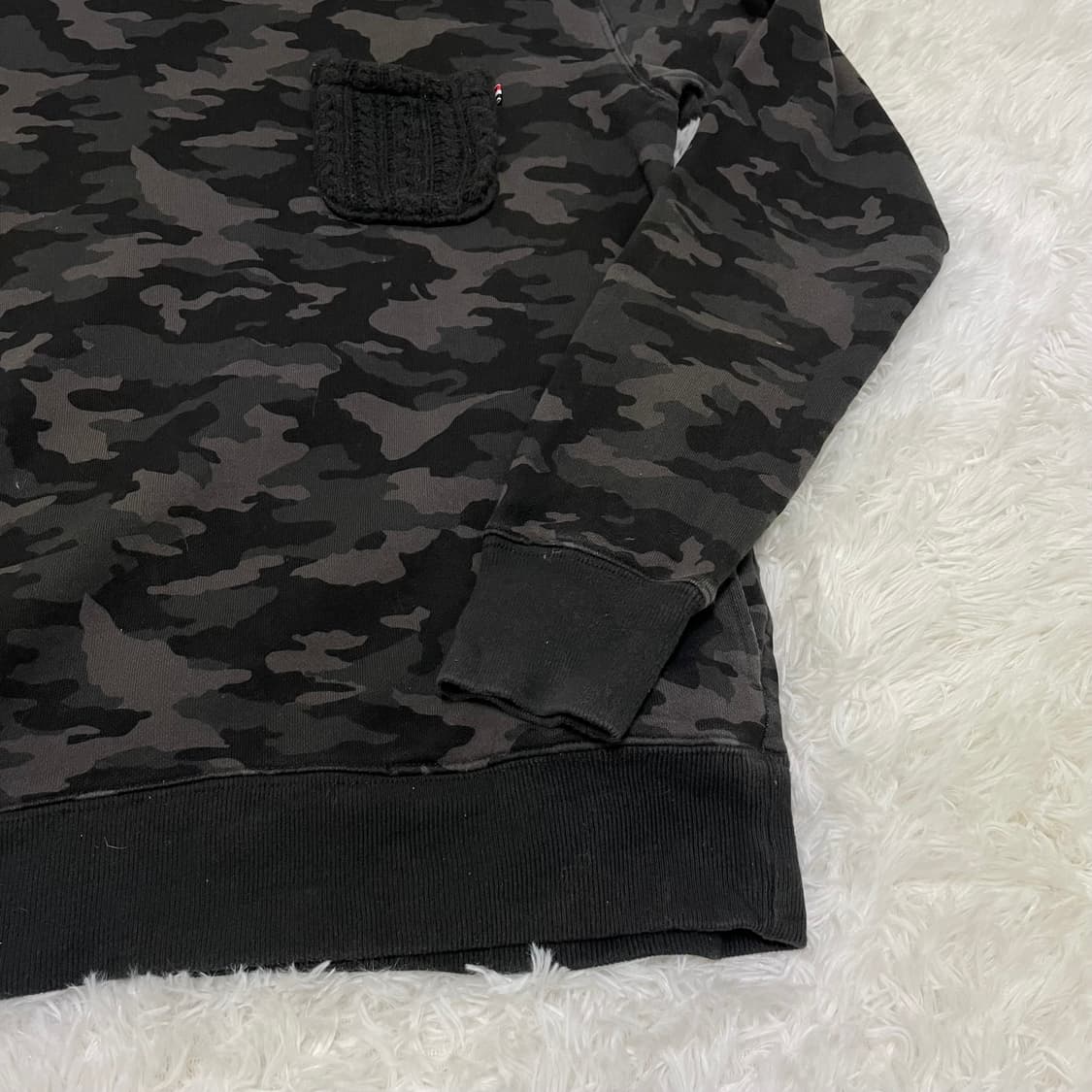 빈티지 빔즈 하트 블랙 밀리터리 맨투맨 868 y2k 스트릿 모리 갸루  상품이미지4