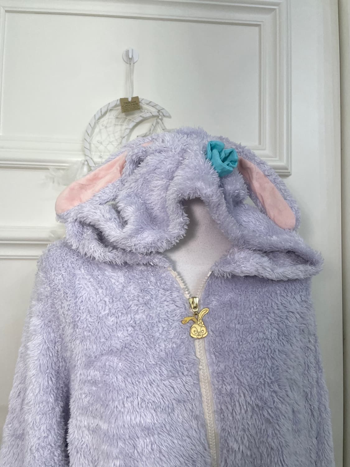 DISNEY purple cute rabbit hoodie fur jum 상품이미지5