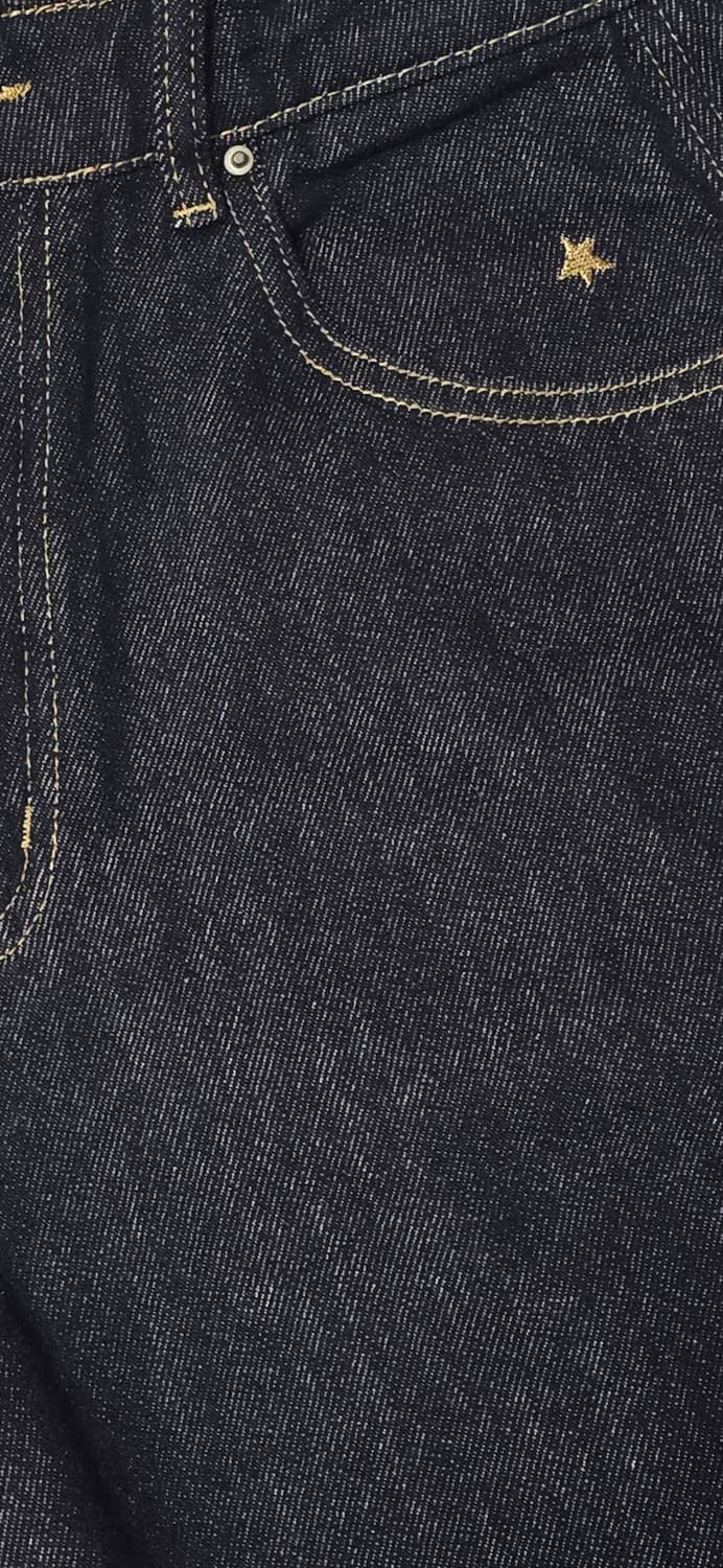 ODD MAKER 다크 와이드 데님 팬츠 M 상품이미지5