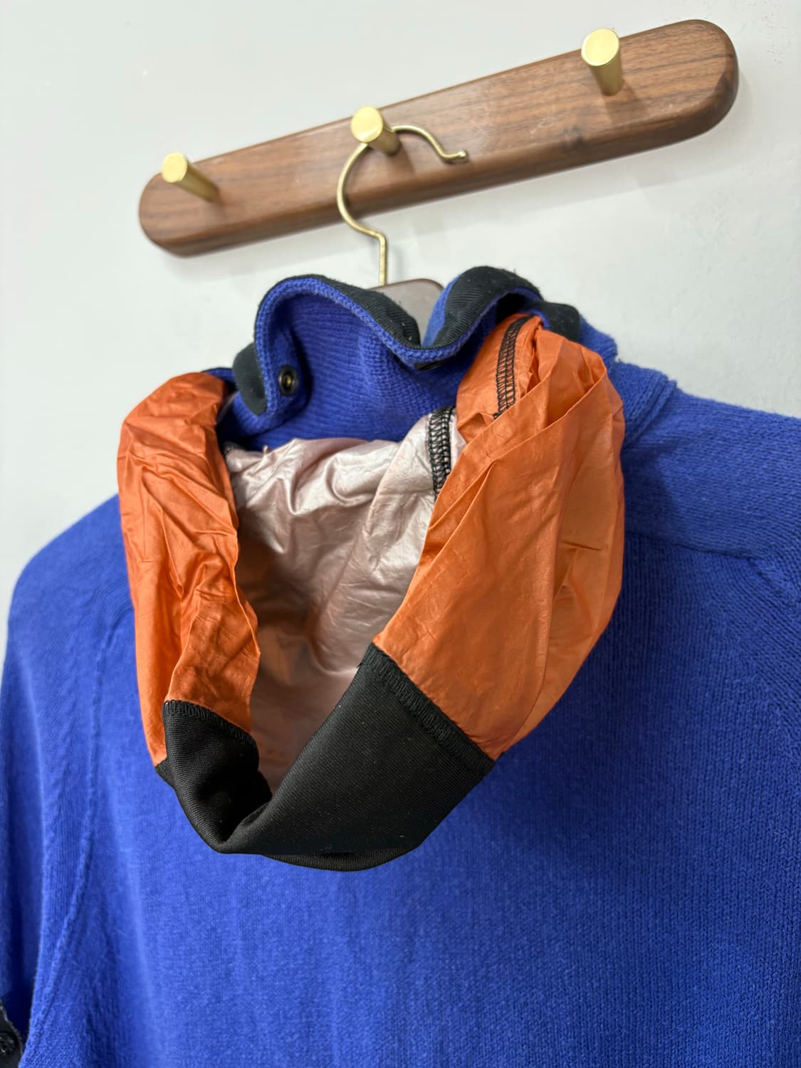 스톤아일랜드 나일론 후드 니트집업 A3376 상품이미지6