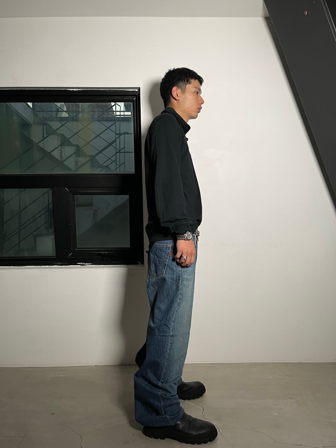 Edwin Wide Denim Pants 상품이미지2