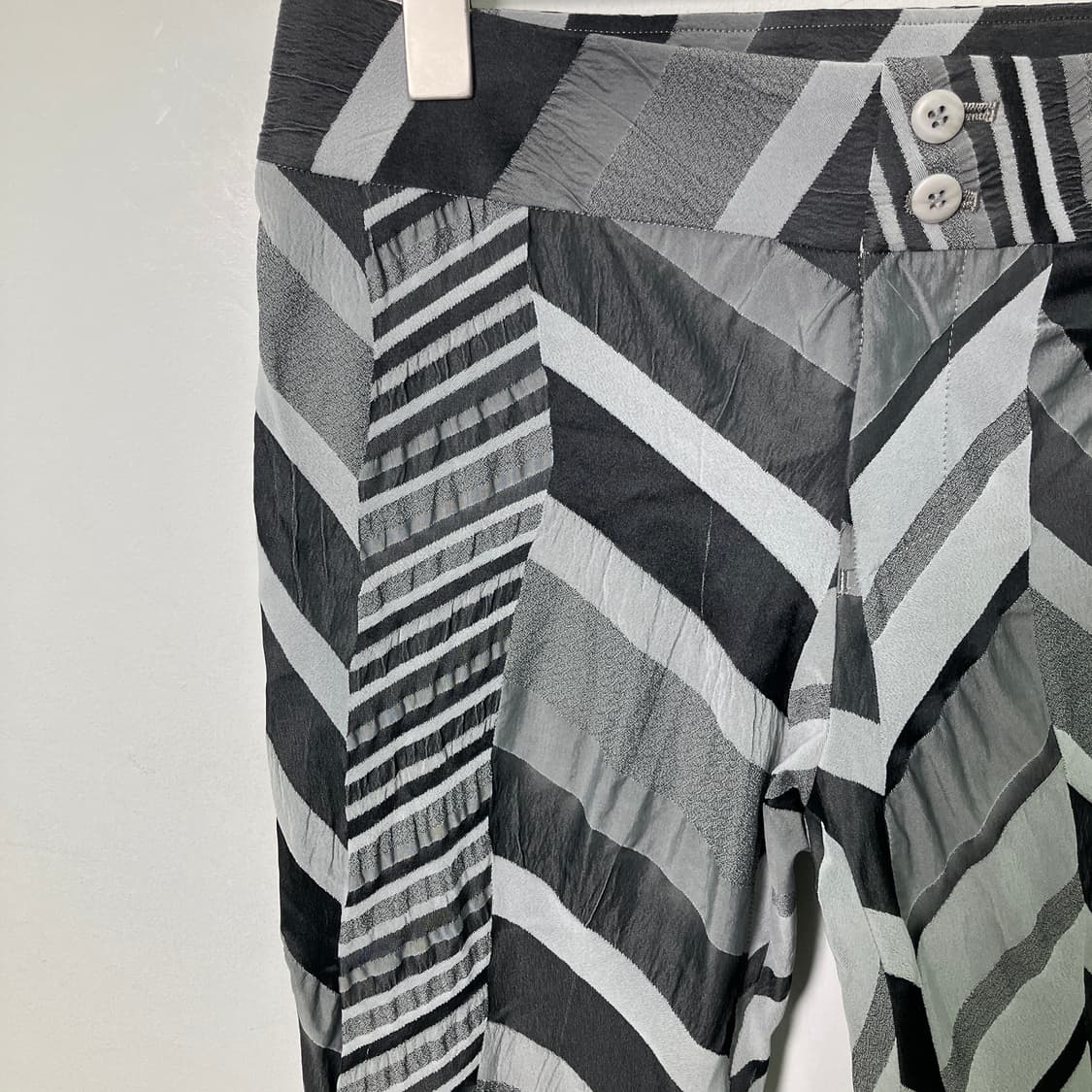 이게이미야케 패턴 팬츠 올드모델 상품이미지3