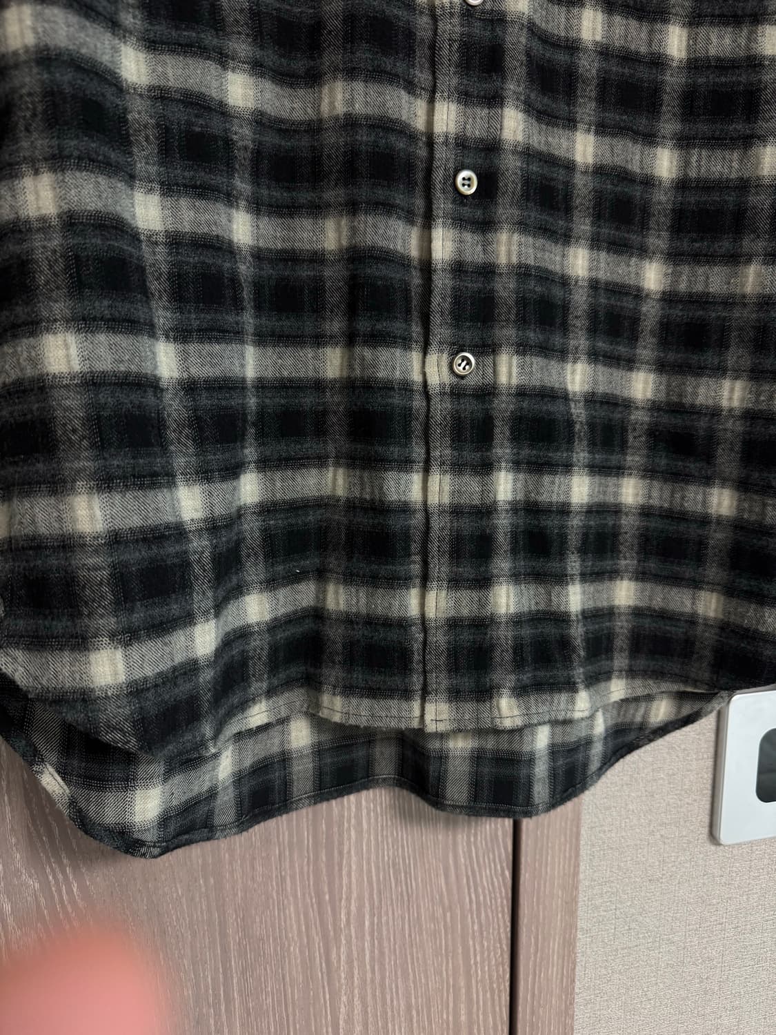 [Demian] 데미안 체크 플란넬 셔츠 (M) 상품이미지6