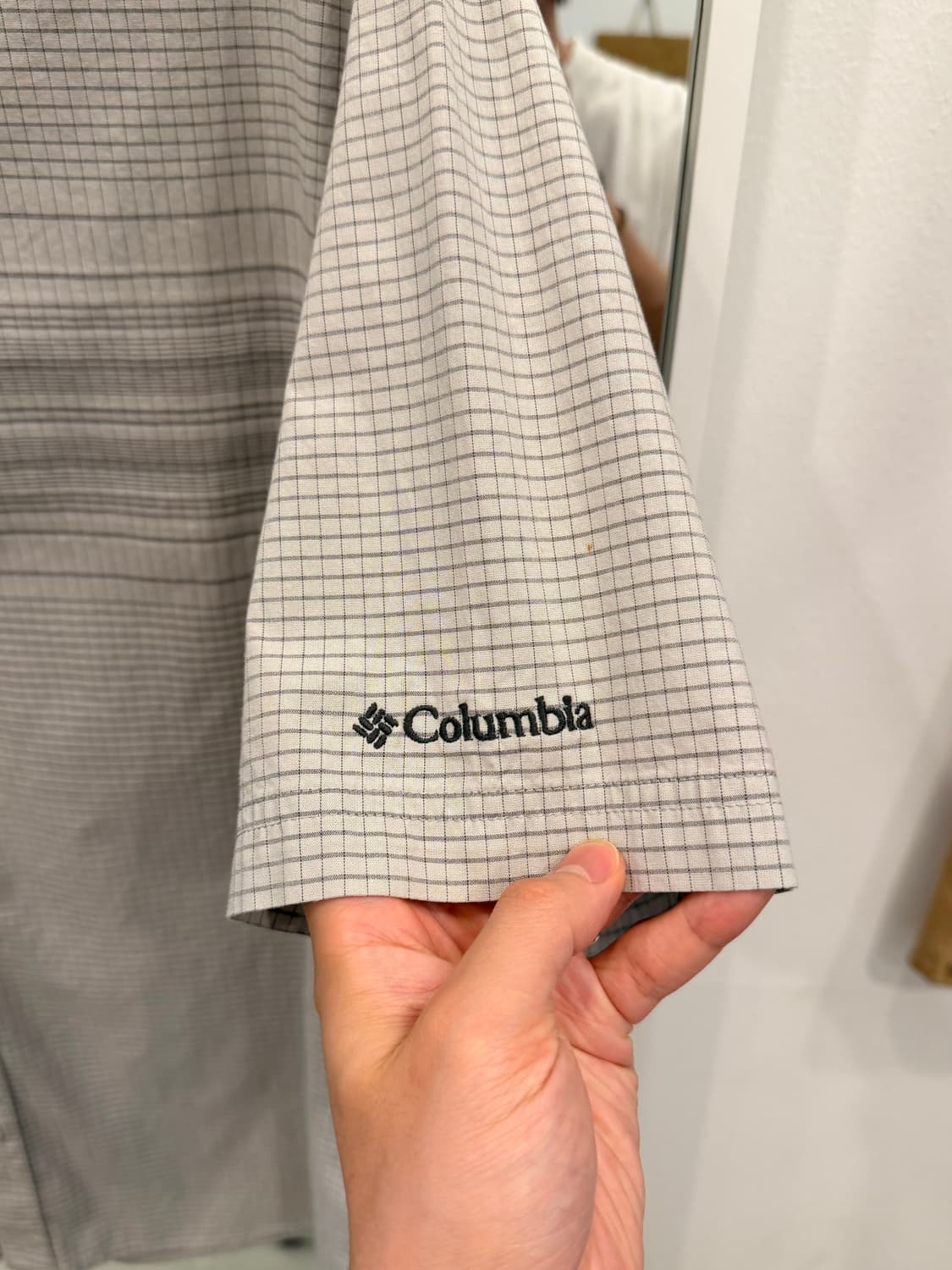 Columbia 컬럼비아 체크 반팔 셔츠 상품이미지5