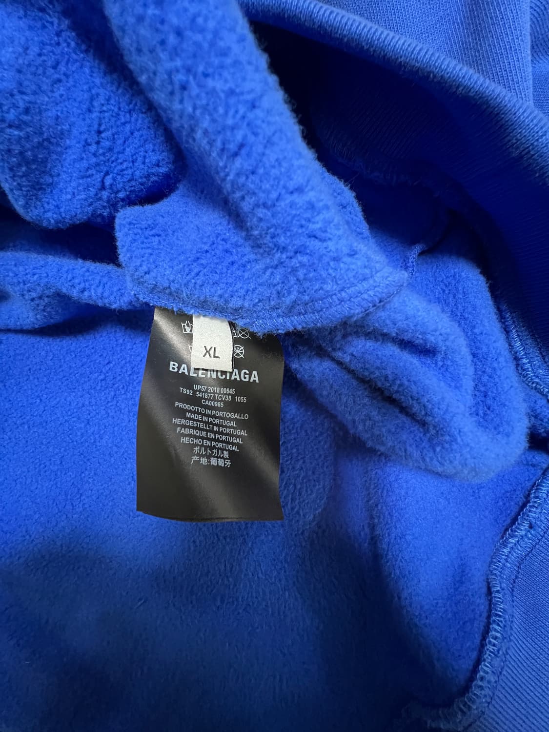 발렌시아가 남성 후드티 상품이미지2