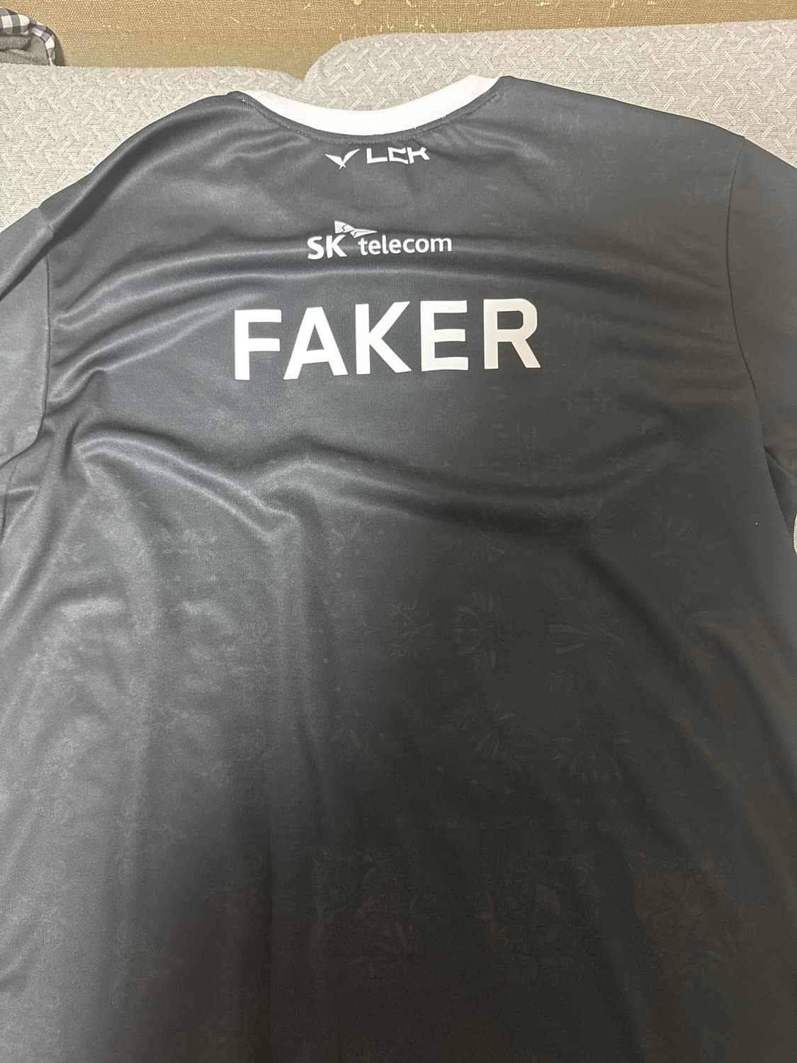 2023 lck t1 유니폼 Faker 마킹 상품이미지2