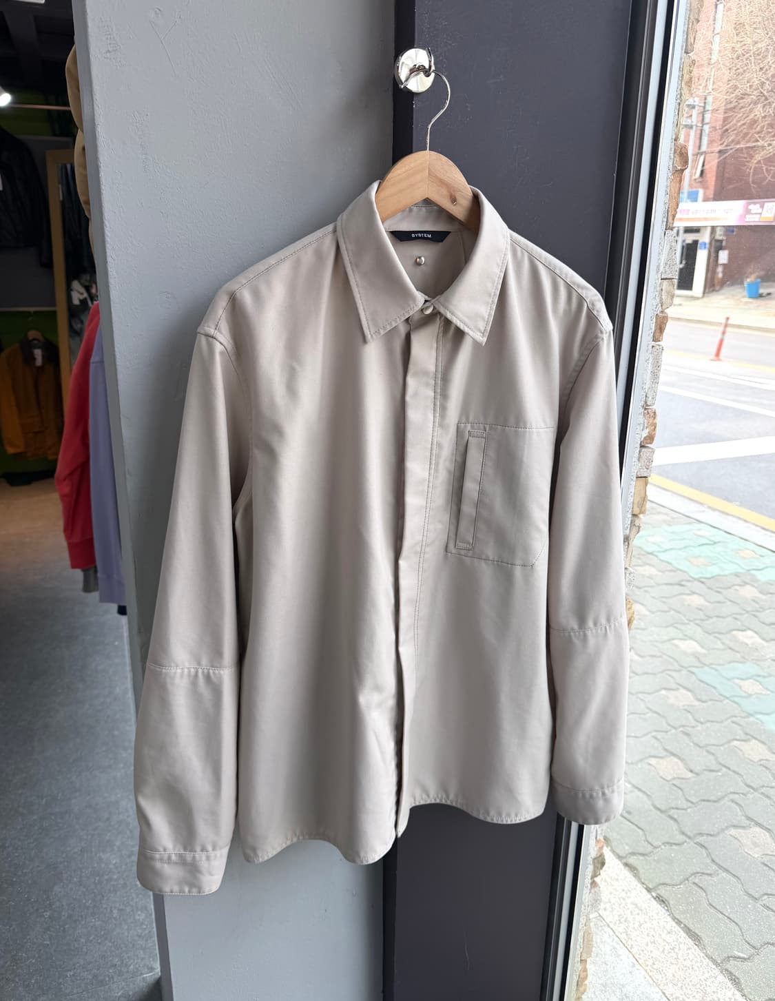 105/ 시스템옴므 24FW 포켓 셔츠 자켓 상품이미지2