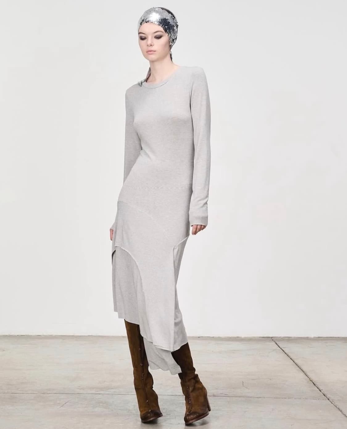 (38) 에드워드커밍 브로큰 하이 부츠 /토바코 상품이미지2