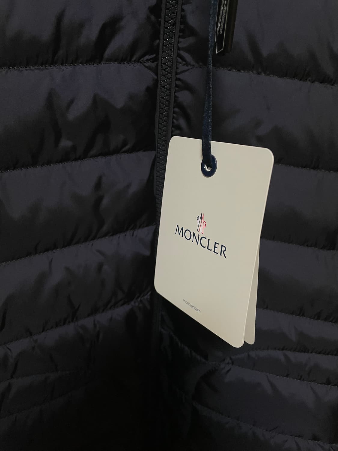 몽클레르 패딩 집업 가디건 네이비 블루 - 25FW 상품이미지5