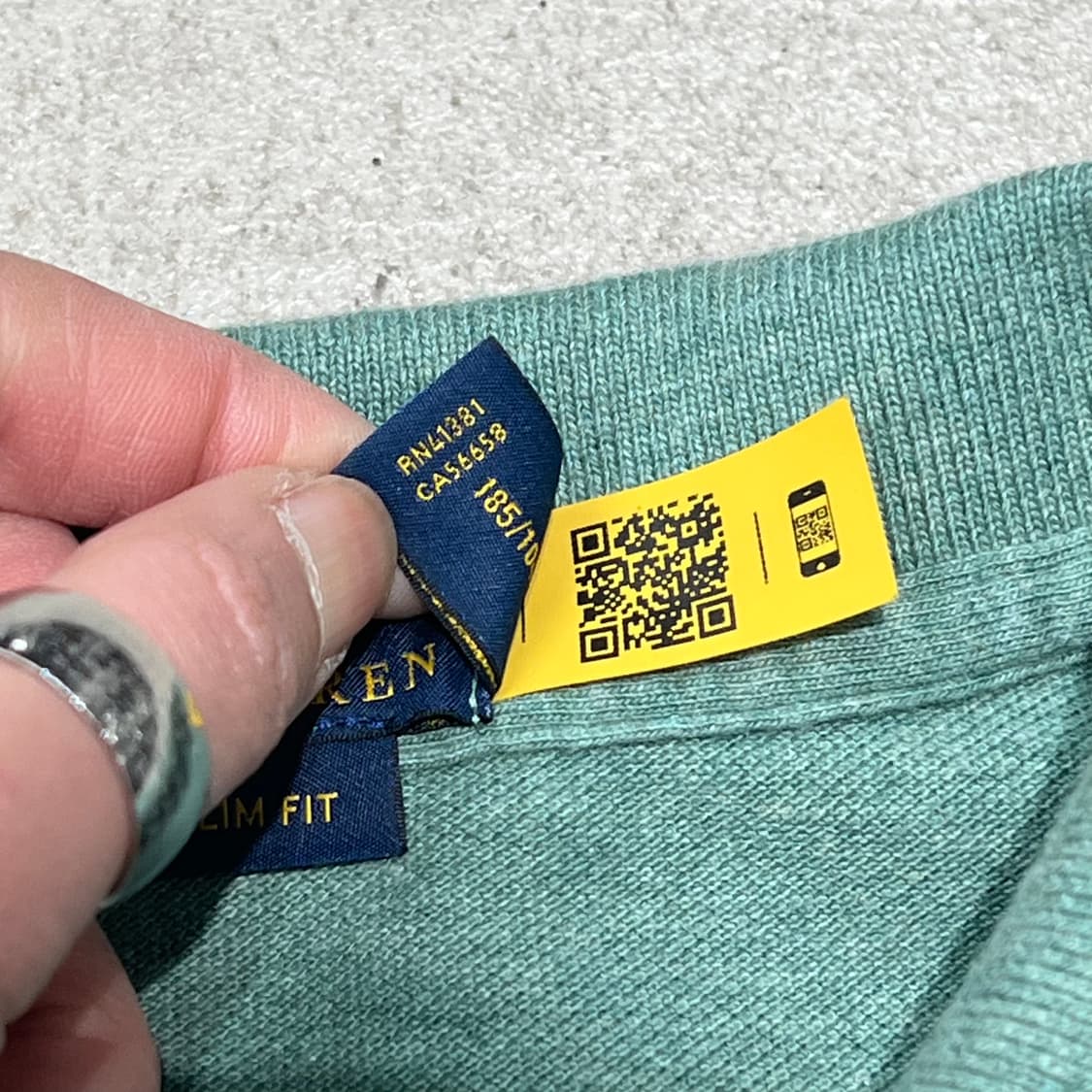 폴로 랄프로렌 신형큐알 반팔카라티 s10558 상품이미지6