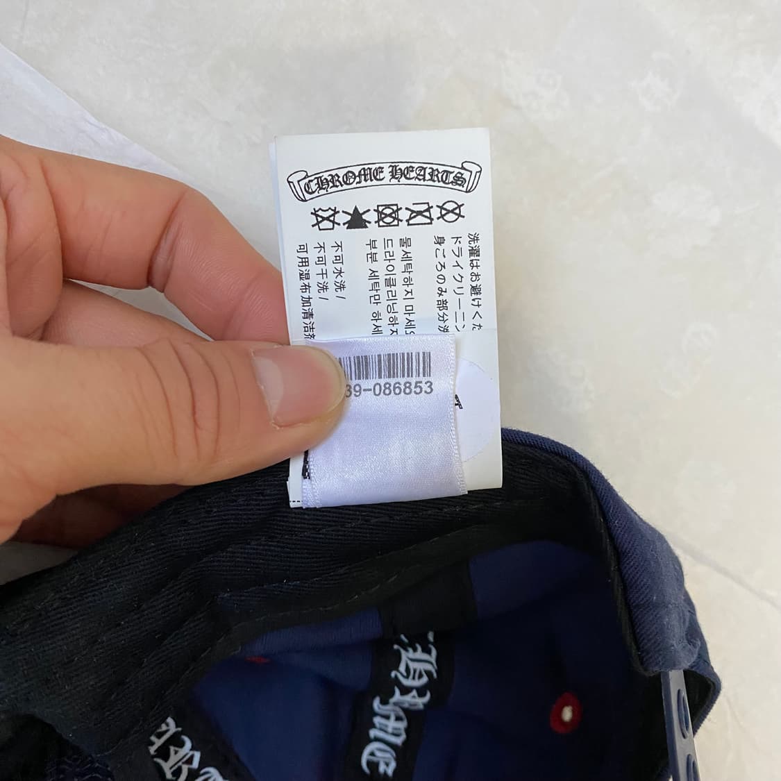 [Free] 크롬하츠 가스스테이션 모자 캡 네이비 상품이미지10