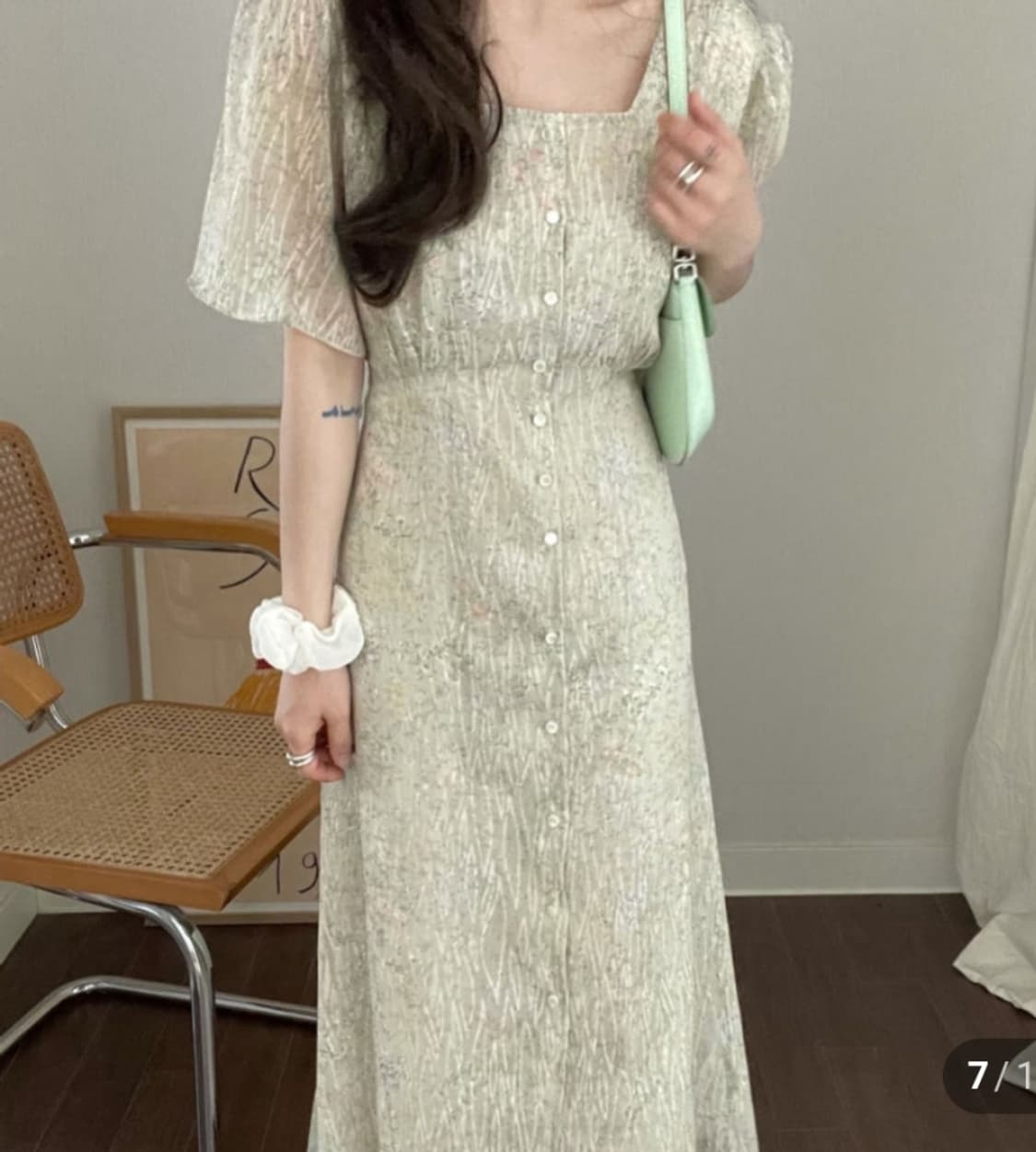 아이미스유 플라워 롱원피스 상품이미지2