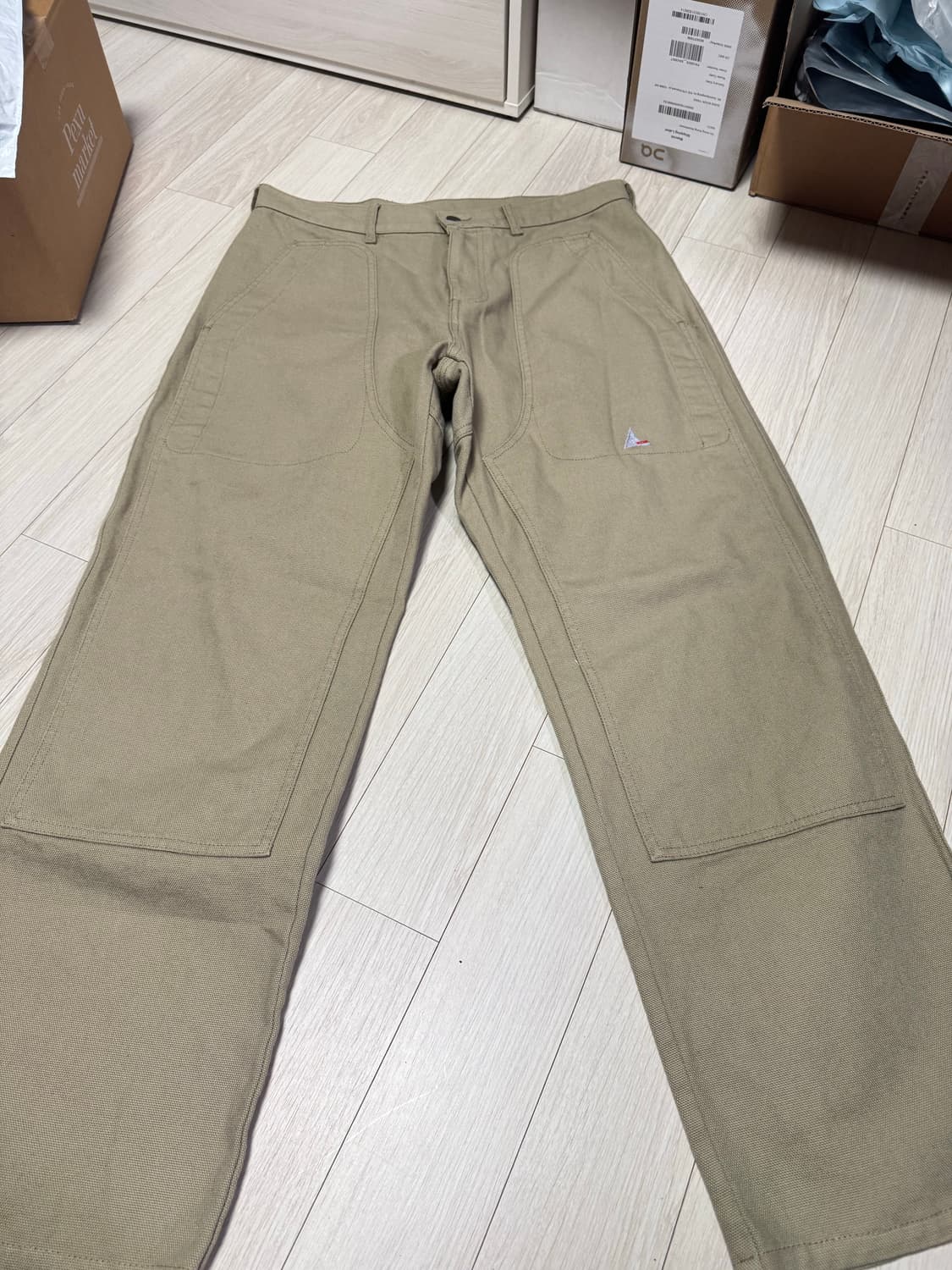 roa 로아 하이킹 캔버스 코튼 트라우저 토프 팬츠 상품이미지4