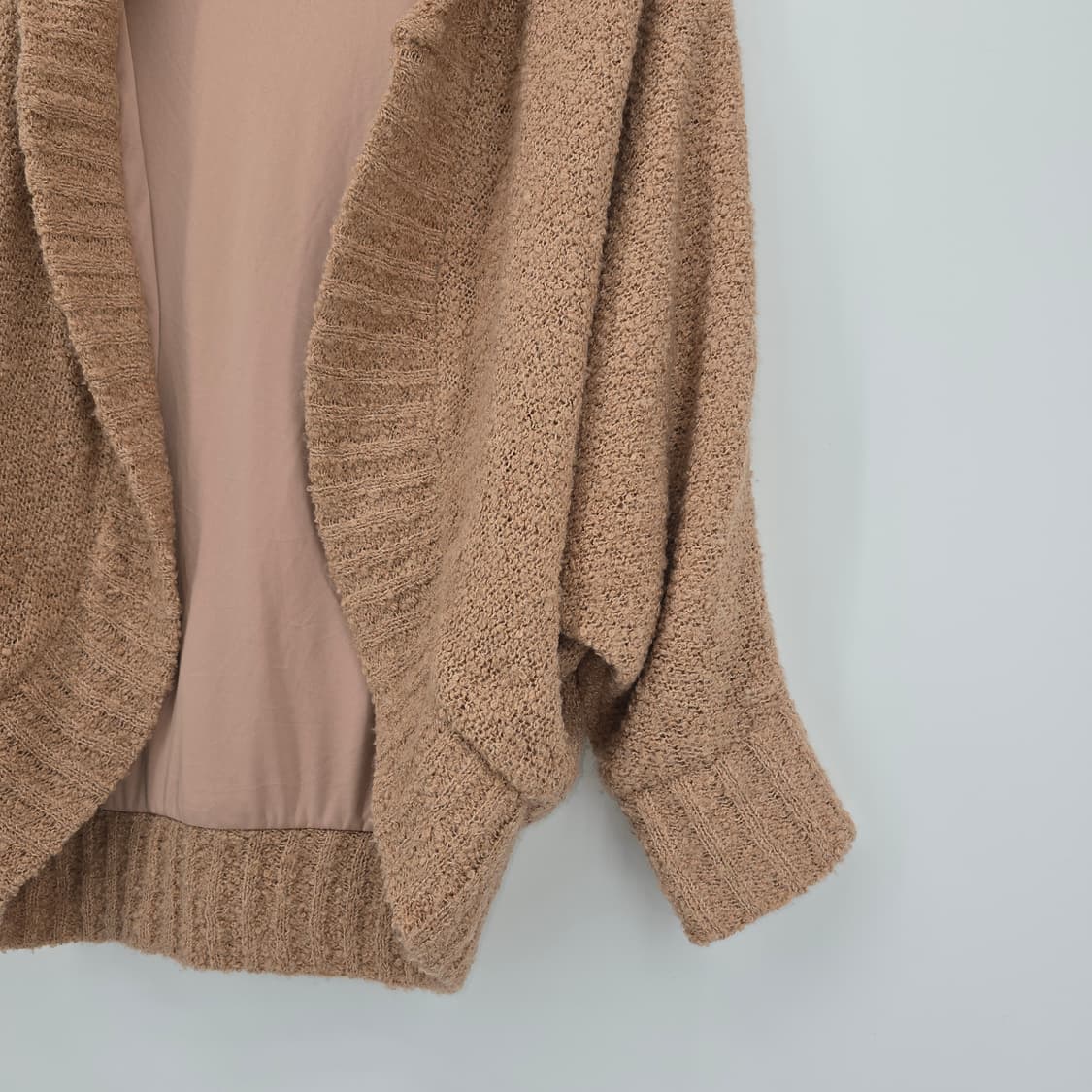 일본 빈티지 핑크 브라운톤   니트 가디건 숏 자켓 상품이미지5