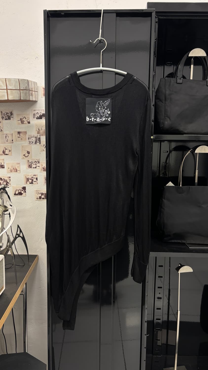 DIESEL asymmetric sheer cardigan 상품이미지9
