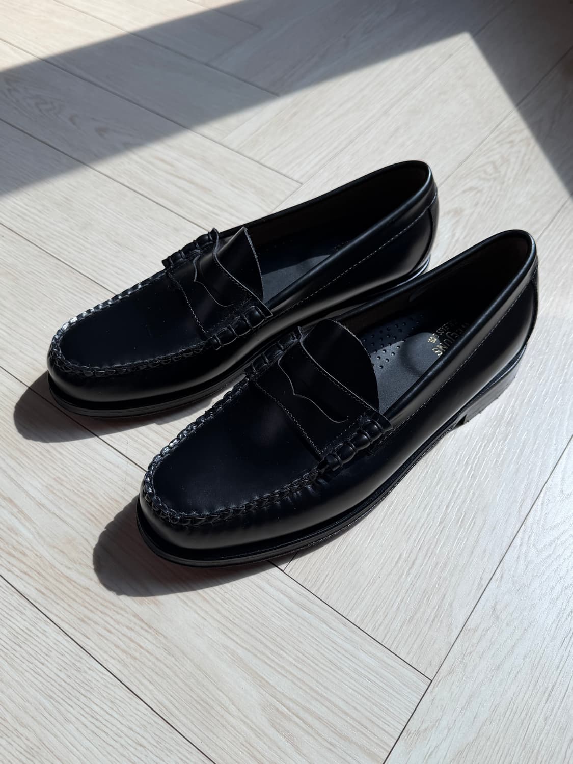 위준스 GHBASS 블랙 로퍼 상품이미지1