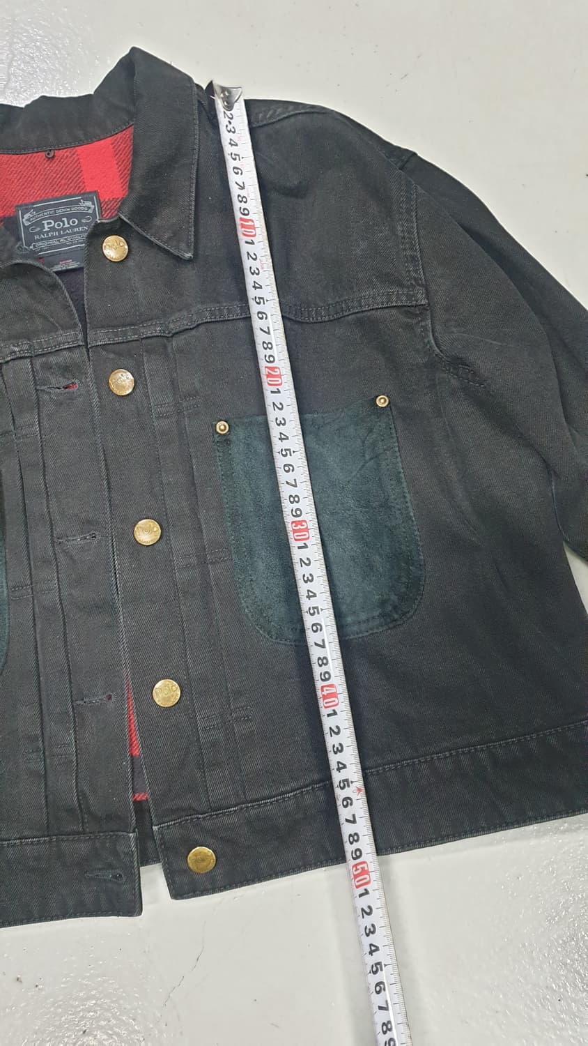 폴로 랄프로렌 블랙 데님 자켓 S 상품이미지5