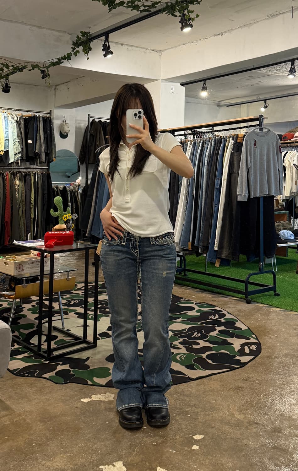 트루릴리전 Joey Super T 부츠컷 데님 팬츠 상품이미지3