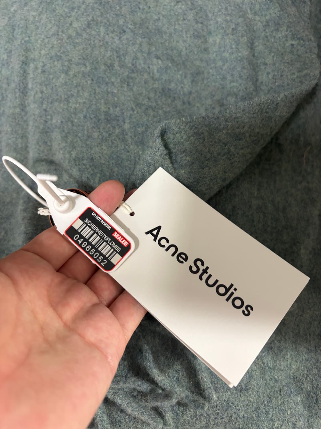 아크네스튜디오 머플러 더스티그린멜란지 새제품 상품이미지2