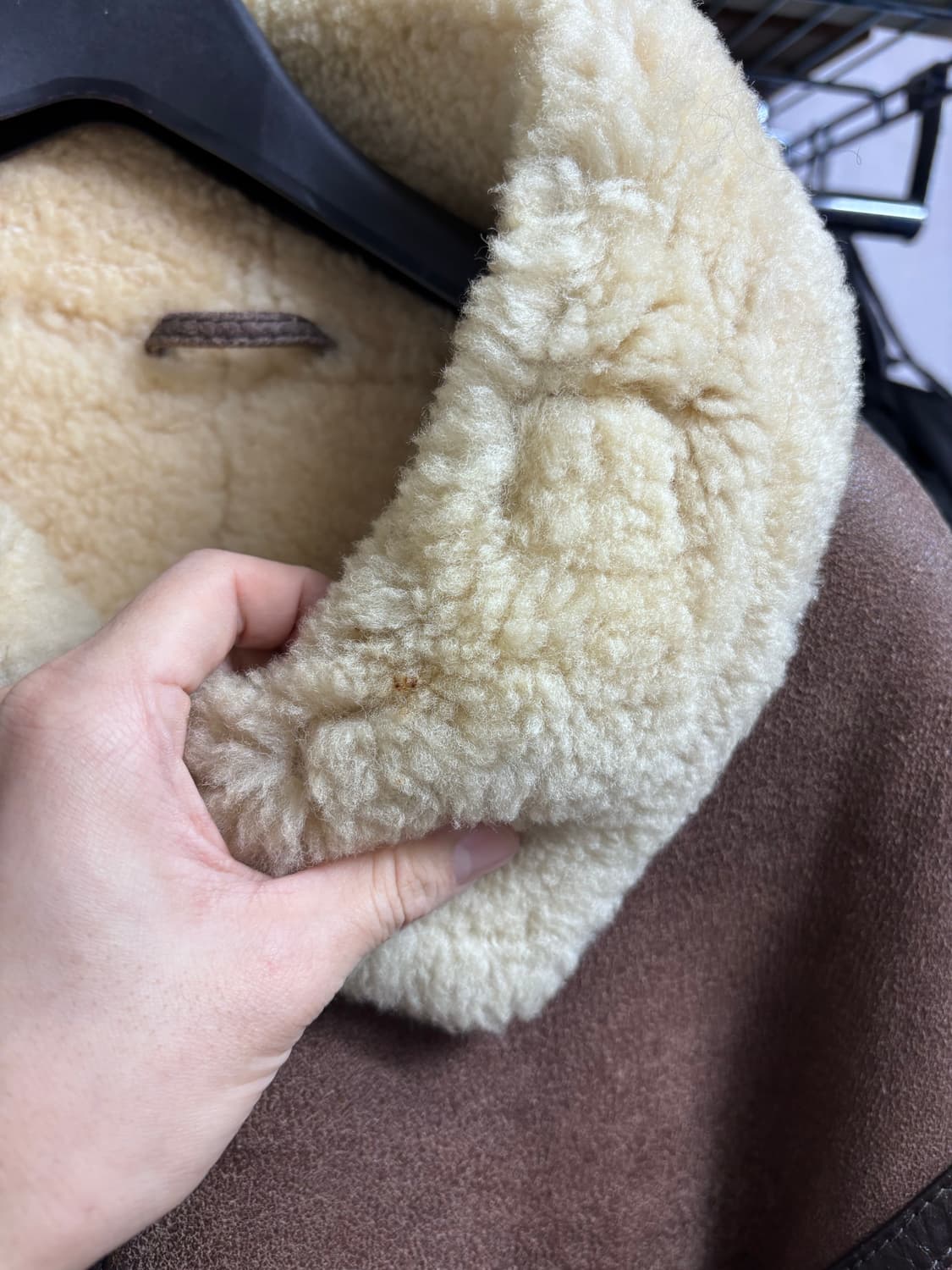 [L] vintage b-3 무스탕 자켓 상품이미지8