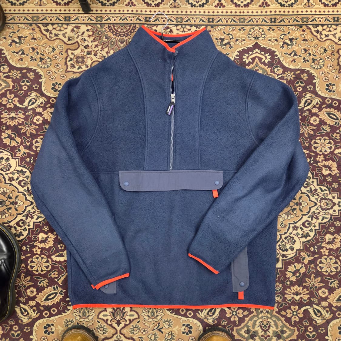 파타고니아 풀오버 플리스 반집업 후리스 신칠라 네이비 상품이미지1