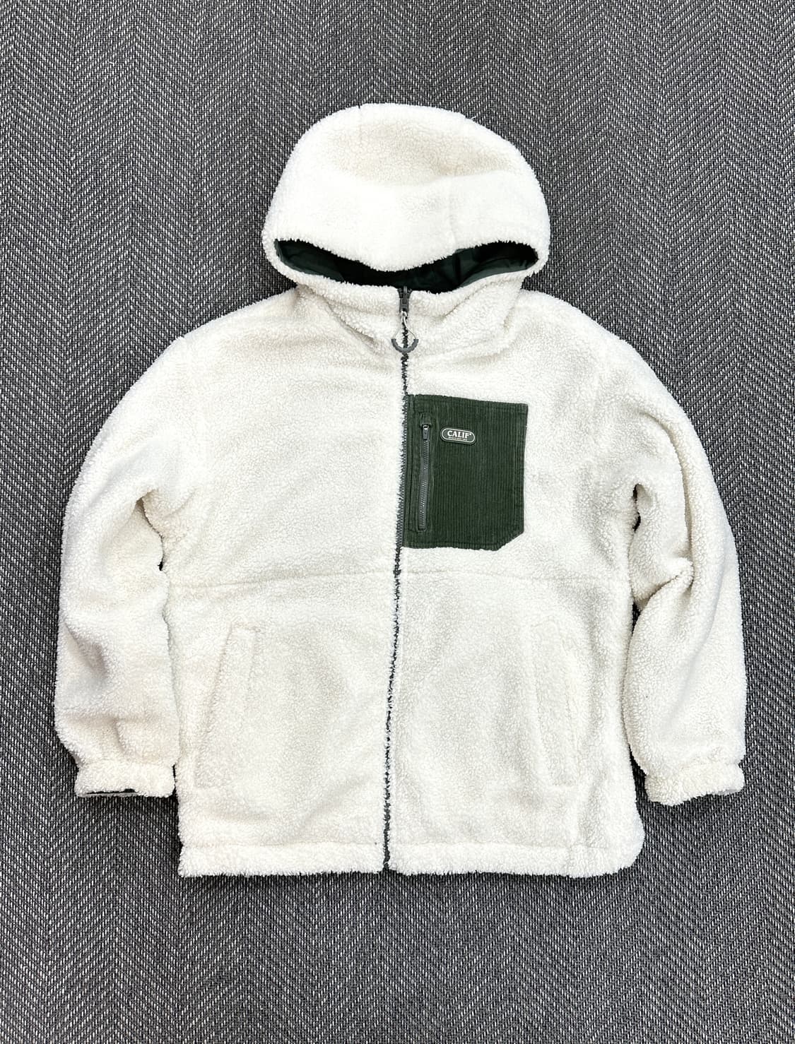 후아유 리버시블 뽀글이 자켓 상품이미지4