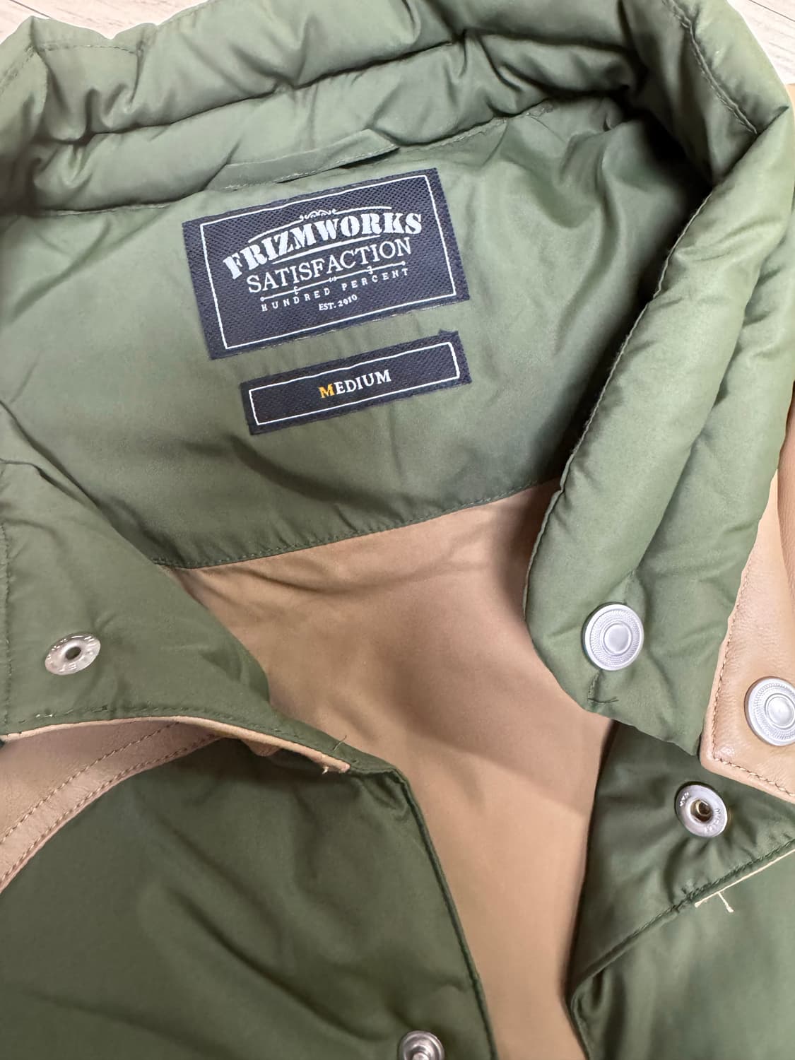 프리즘웍스 조끼패딩 M 상품이미지3