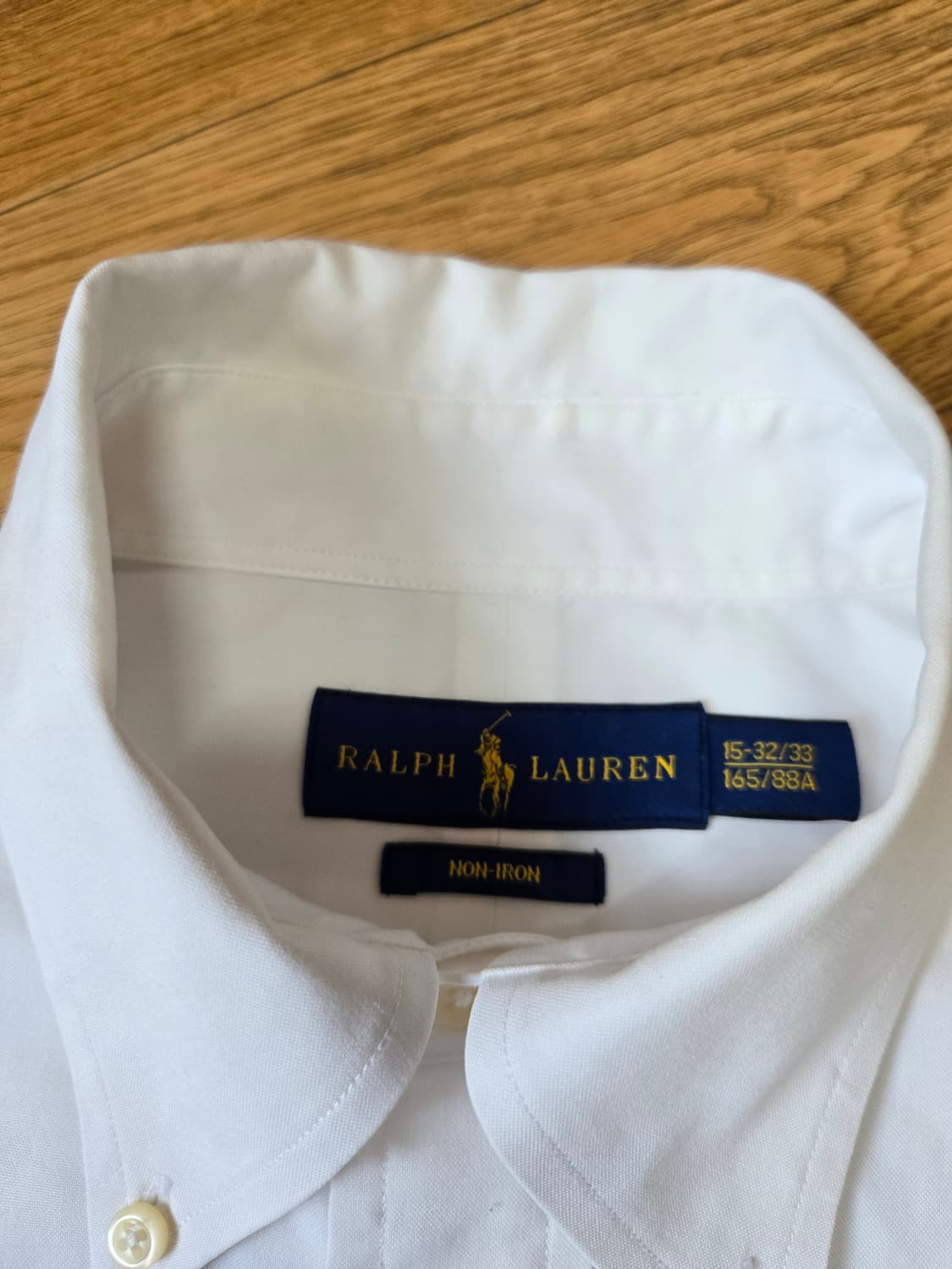 폴로랄프로렌 화이트포니 화이트 드레스 셔츠 상품이미지6