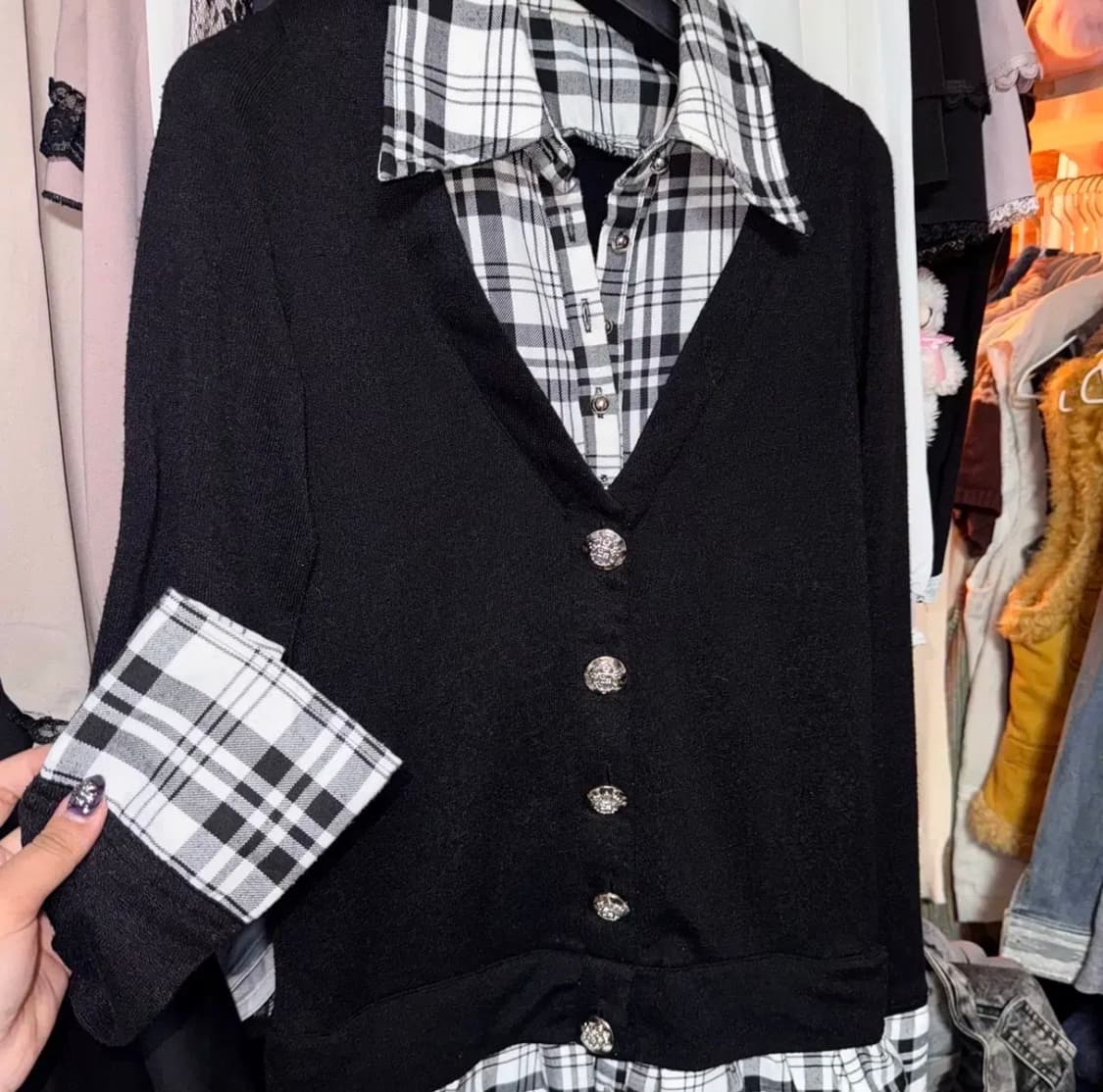 MA*RS SUGARGLOSS 마즈 슈가글로스 셔츠 원피스 상품이미지5