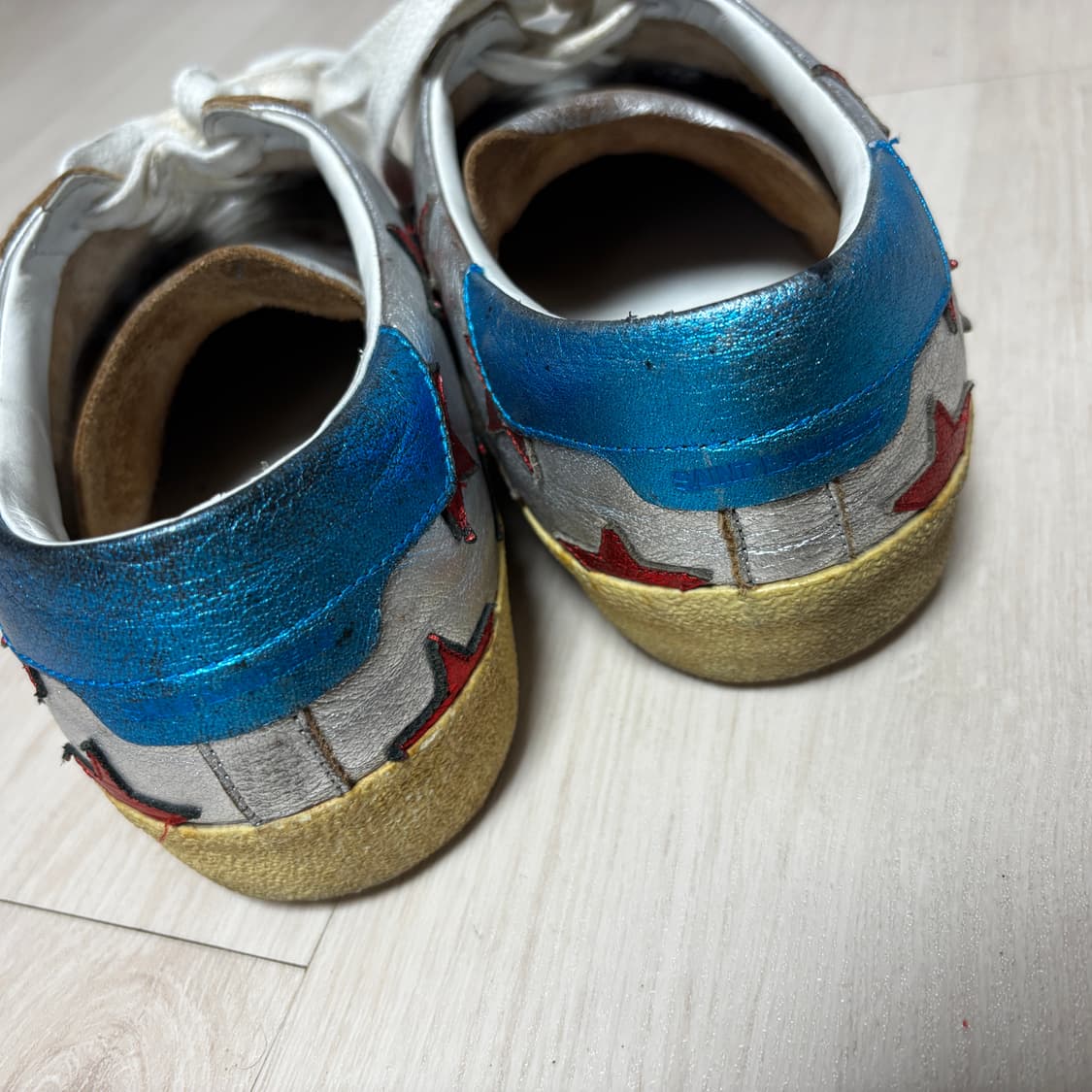 에디슬리먼 생로랑 15SS 실버 스타 스니커즈 40사이즈 상품이미지3