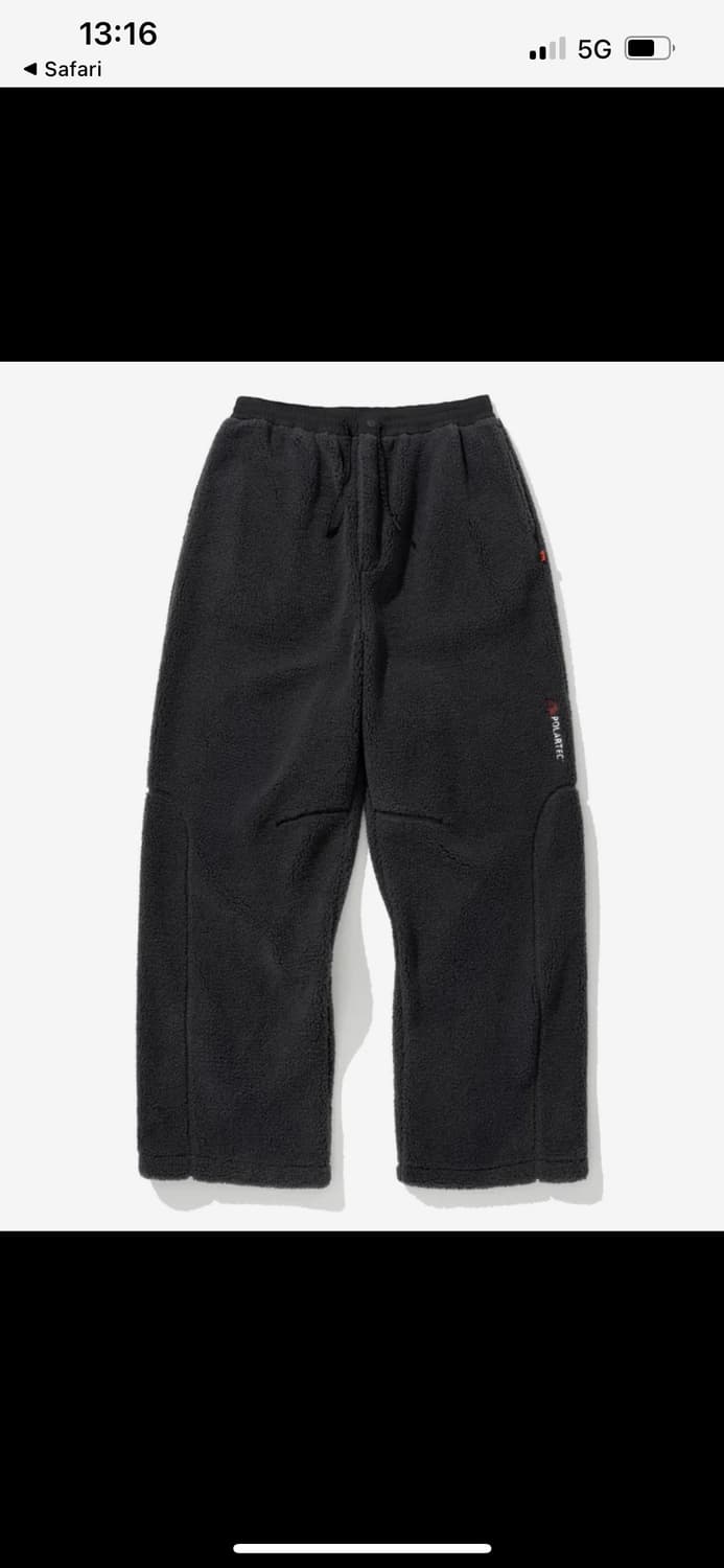 AE polartec fleece pants charcoal XL 상품이미지1