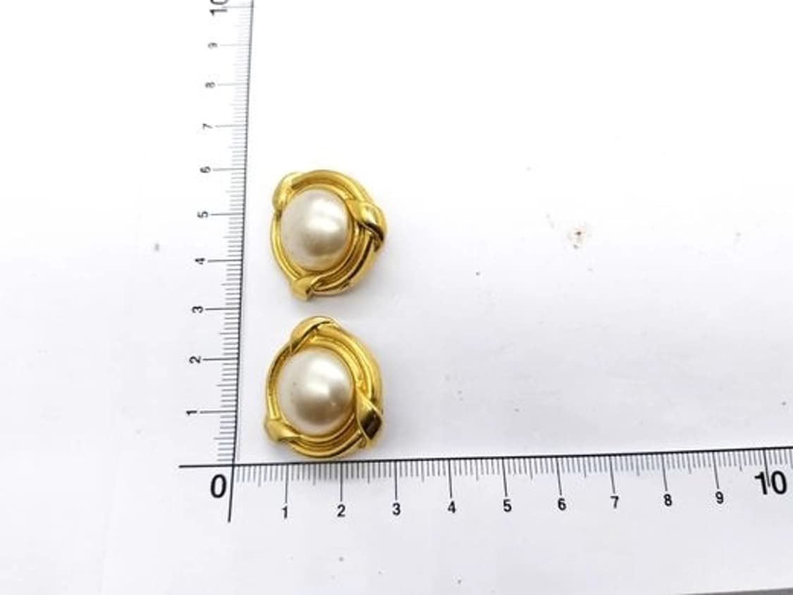  [예약] 샤넬(CHANEL) 93/P 아카이브 펄 이어링 / 빈티지 골 상품이미지6