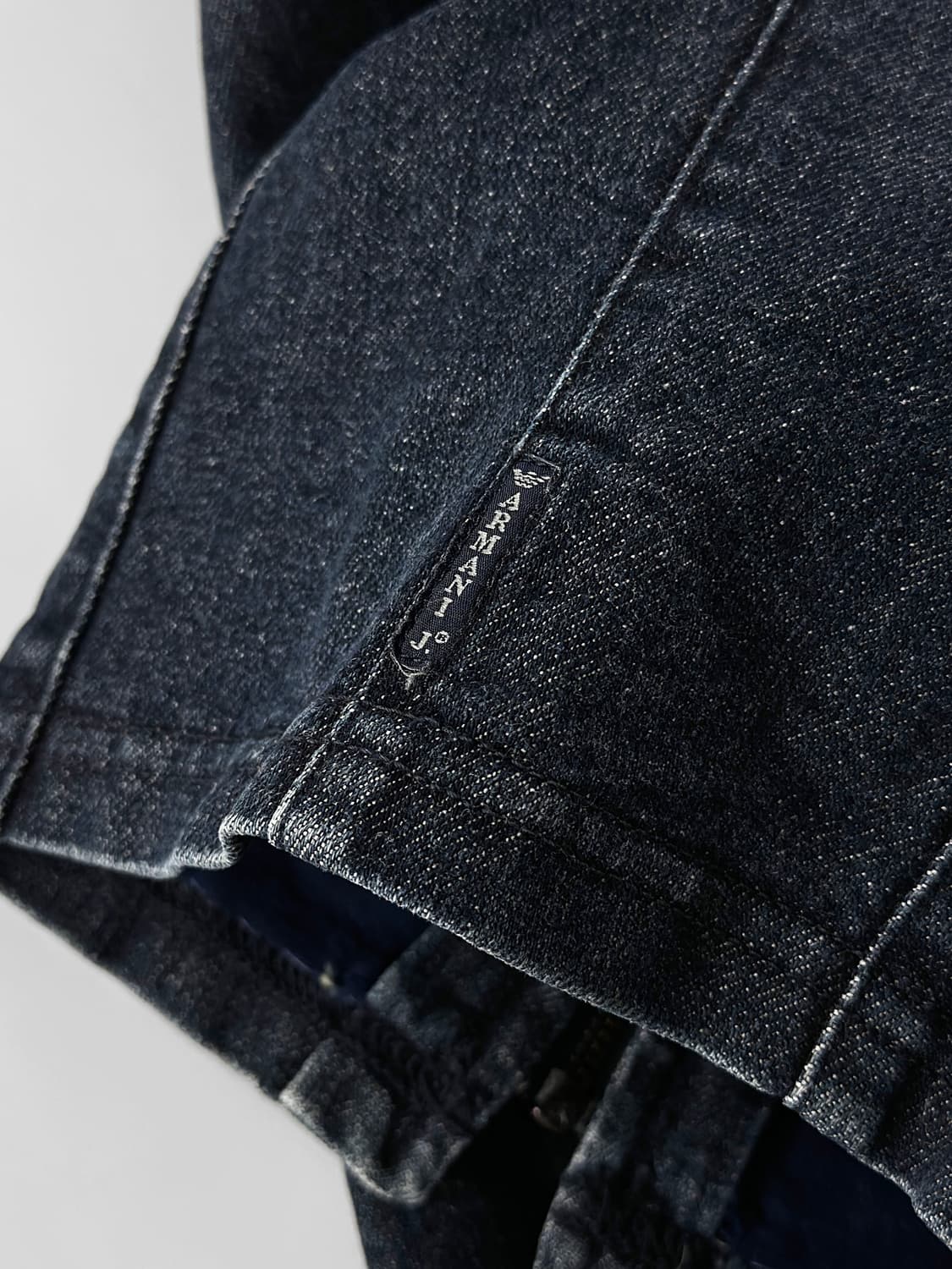 90~00s 빈티지 아르마니 진스 데님 집업 탑 상품이미지9