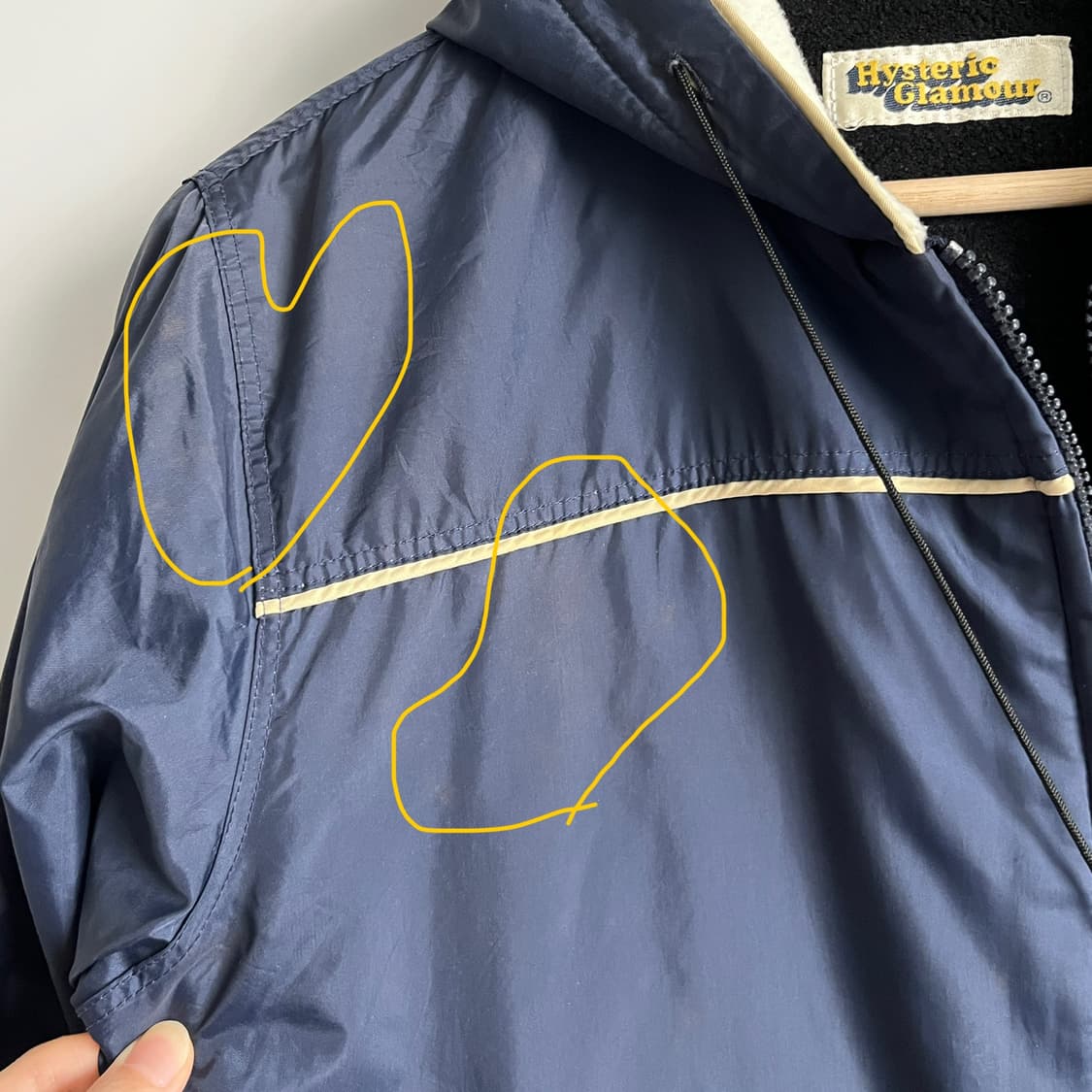 HYSTERIC GLAMOUR 90's Hoodie Jacket 상품이미지9