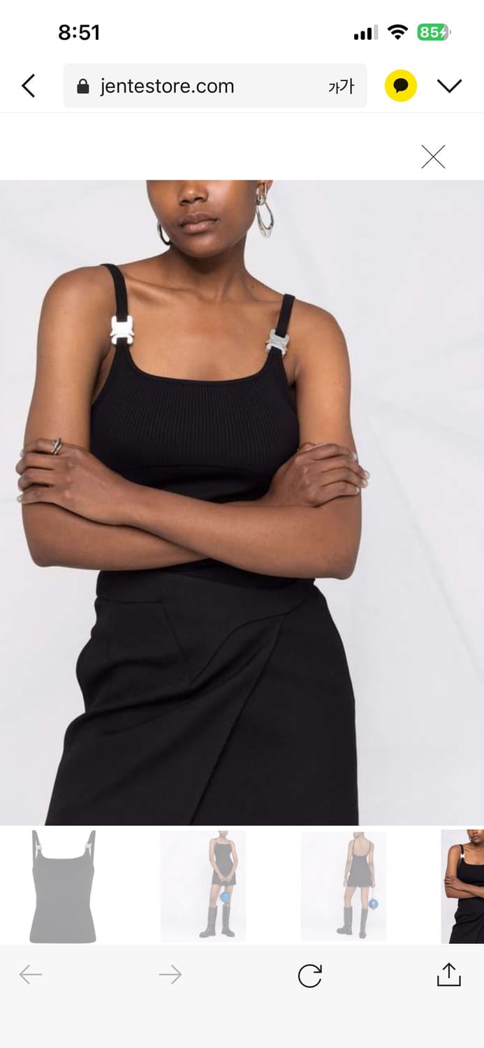 1017 ALYX 9SM 알릭스 버클 스트랩 디스코 니트탑 나시 민소매 상품이미지3