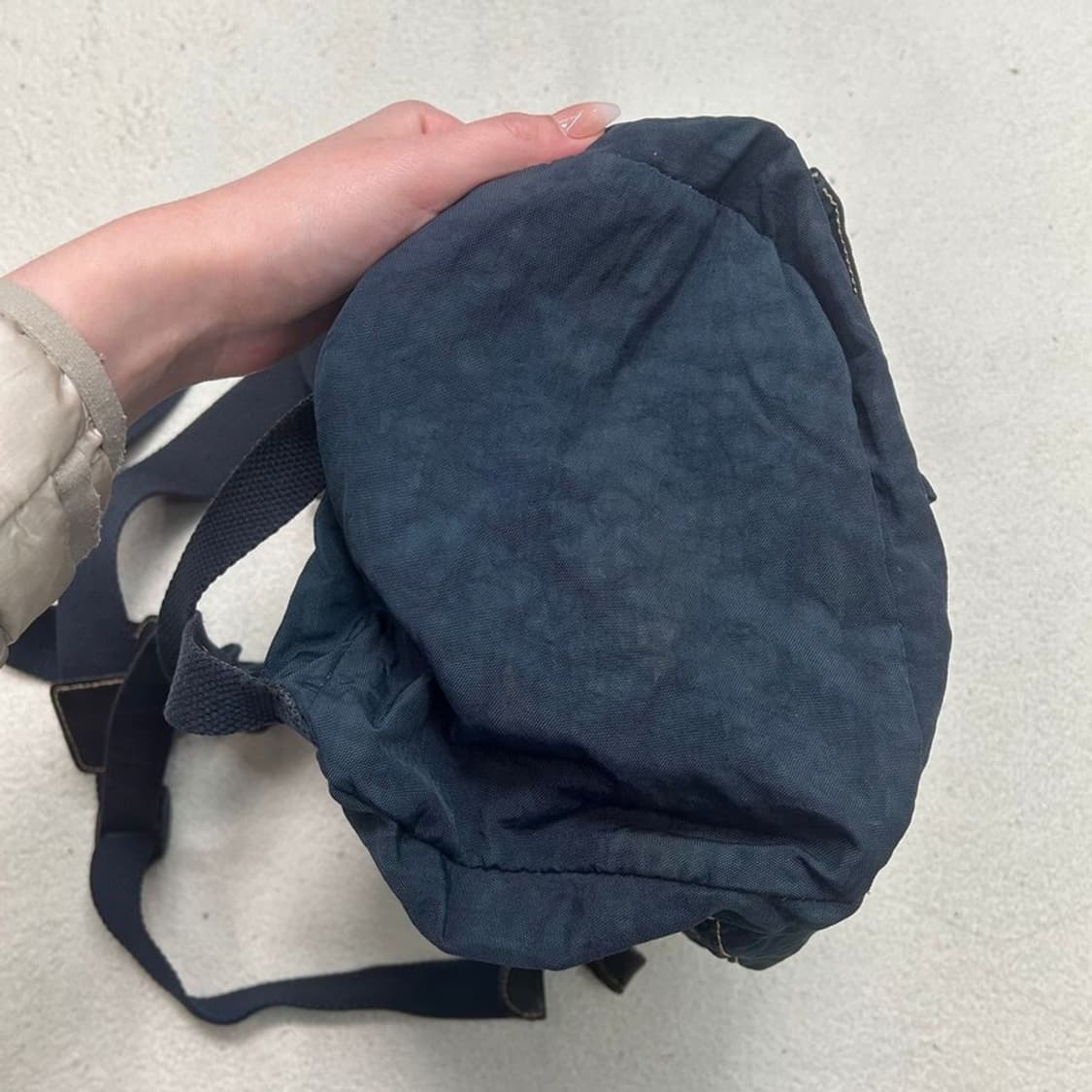 키플링 투포켓 스티치 청록색 복도리 백팩 상품이미지4