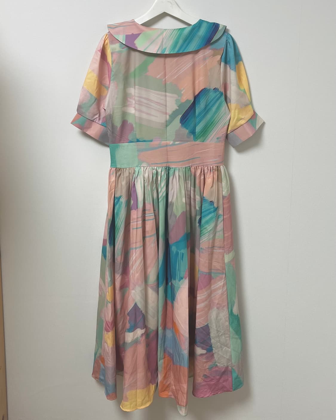 알록달록 페인팅 패턴 원피스 상품이미지4